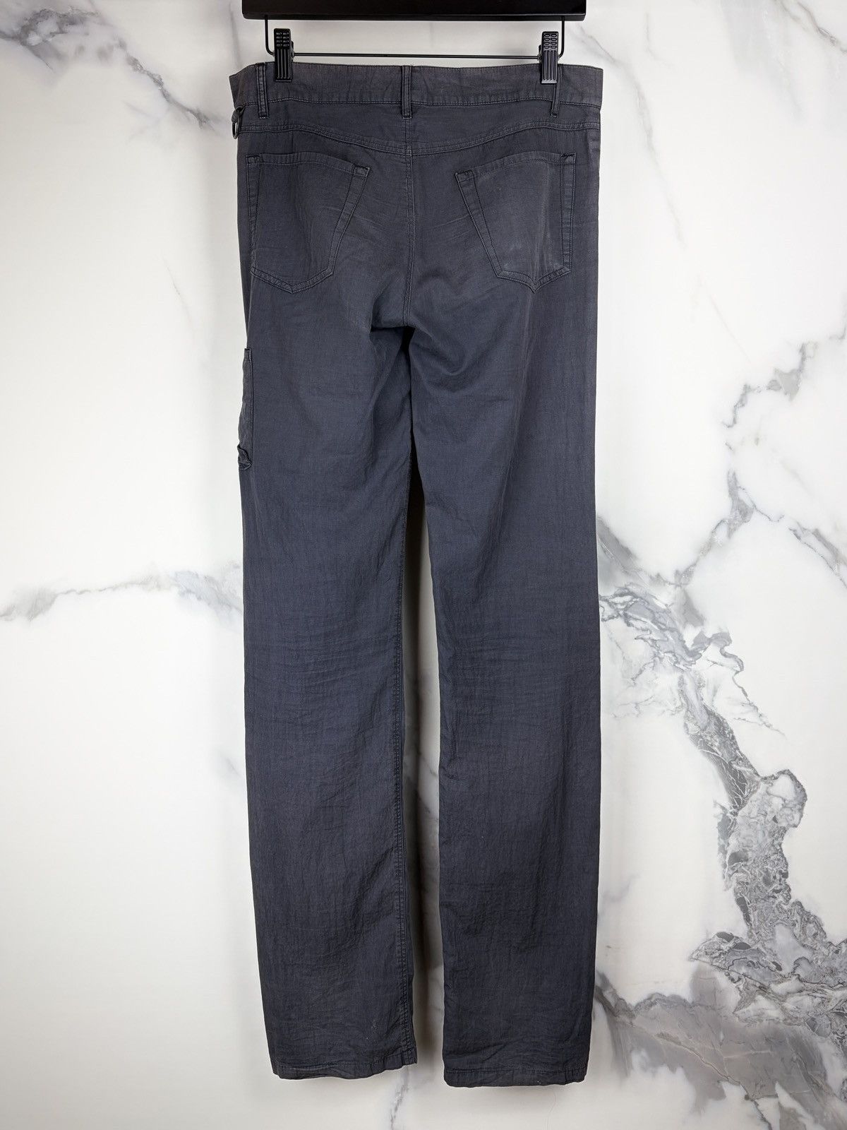Raf Simons SS03 Raf Simons Consumed Runway Ma-1 Cargo Pocket Pants Size US 30 / EU 46 - 3 Thumbnail