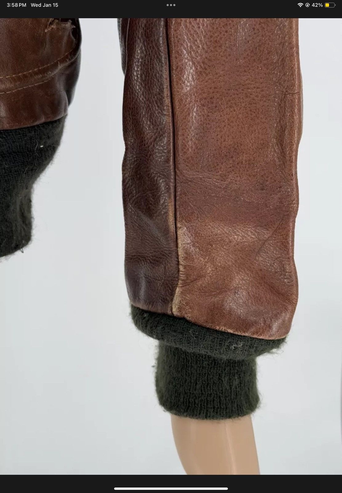 Schott Vintage 90s Schott Leather Jacket Brown Chestnut Men’s M Size US M / EU 48-50 / 2 - 5 Thumbnail
