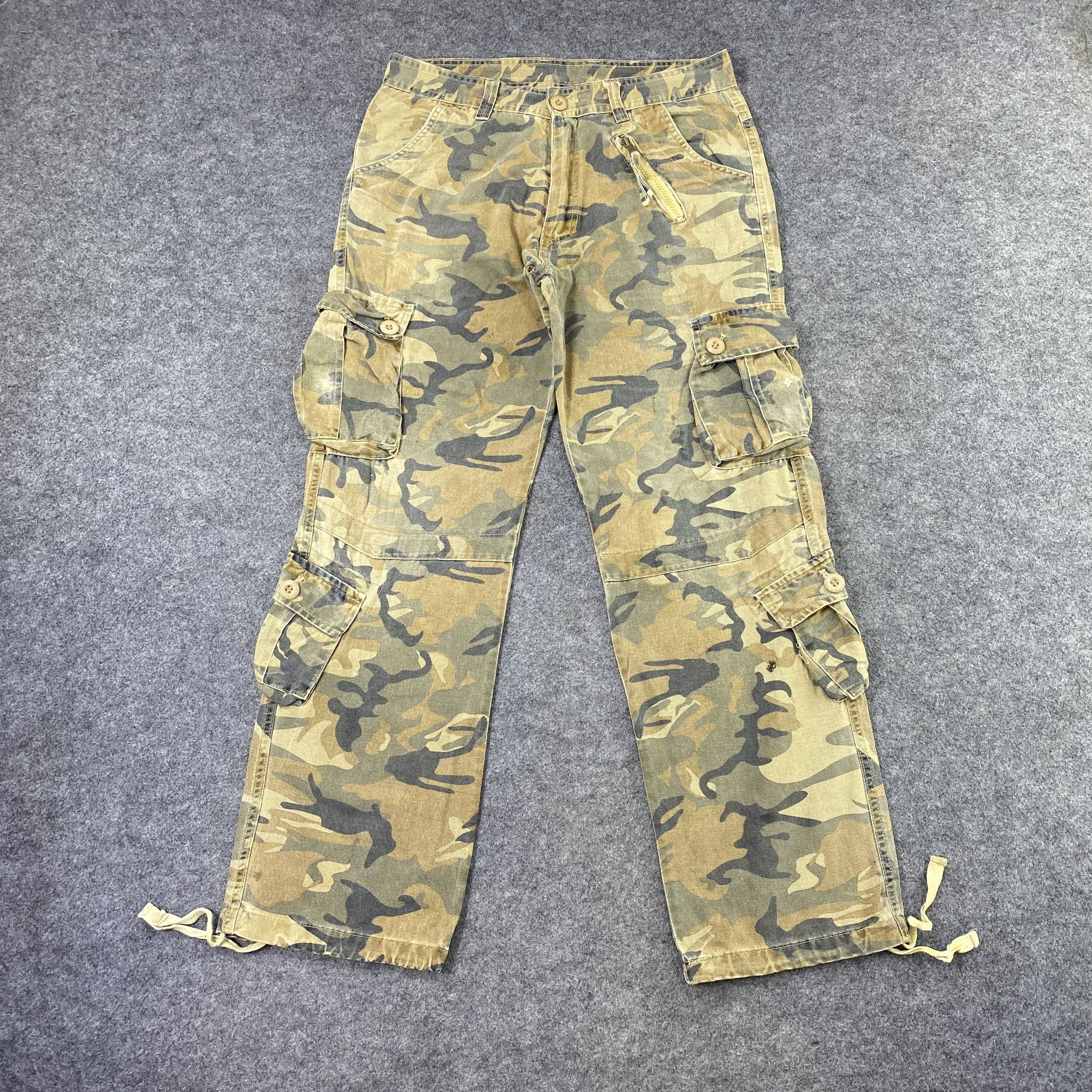 Other Japanese Military Camo Cargo Pants -C038 Size US 32 / EU 48 - 1 Thumbnail