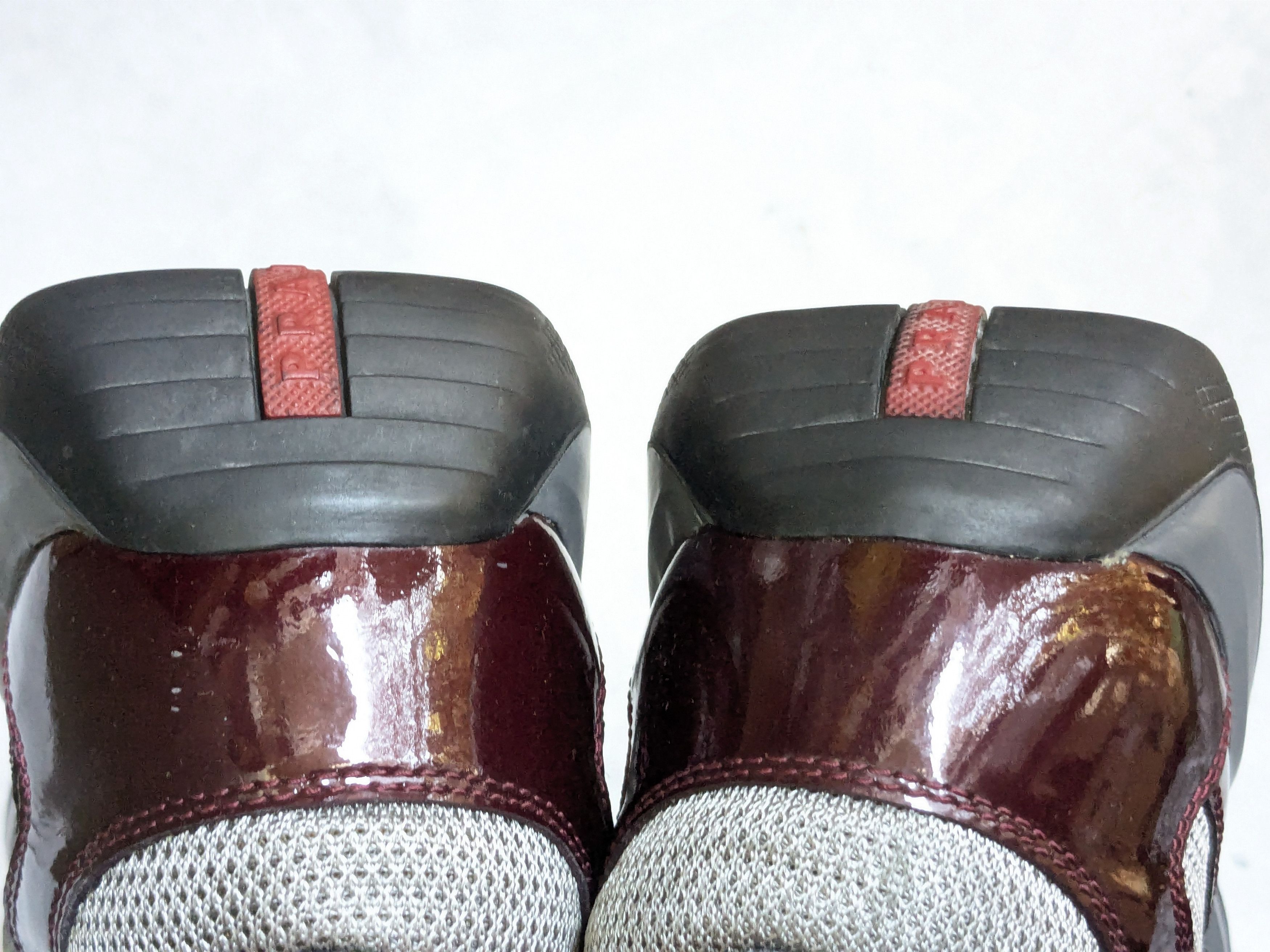 Prada Prada America's Cup Sneakers Burgundy Patent Leather 10.5 Size US 10.5 / EU 43-44 - 15 Thumbnail