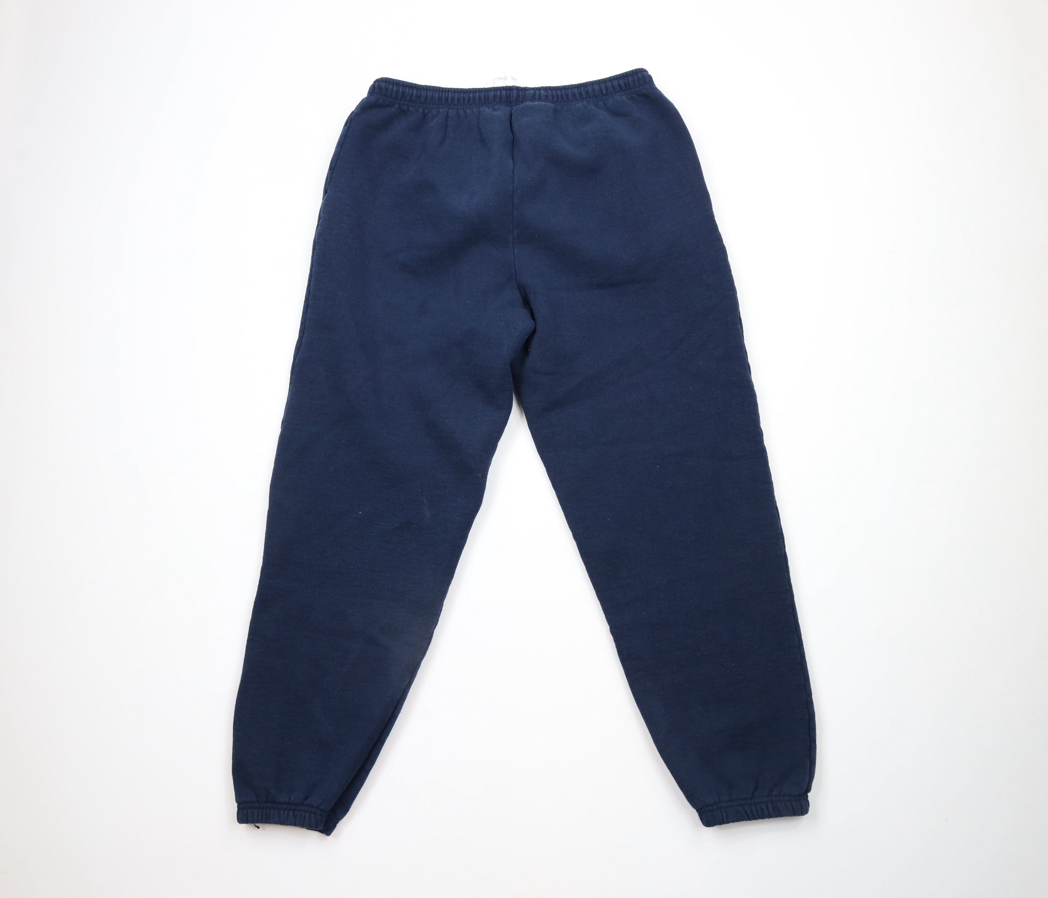 Vintage Vintage 90s Streetwear Heavyweight Sweatpants Joggers Blue Size US 36 / EU 52 - 9 Thumbnail