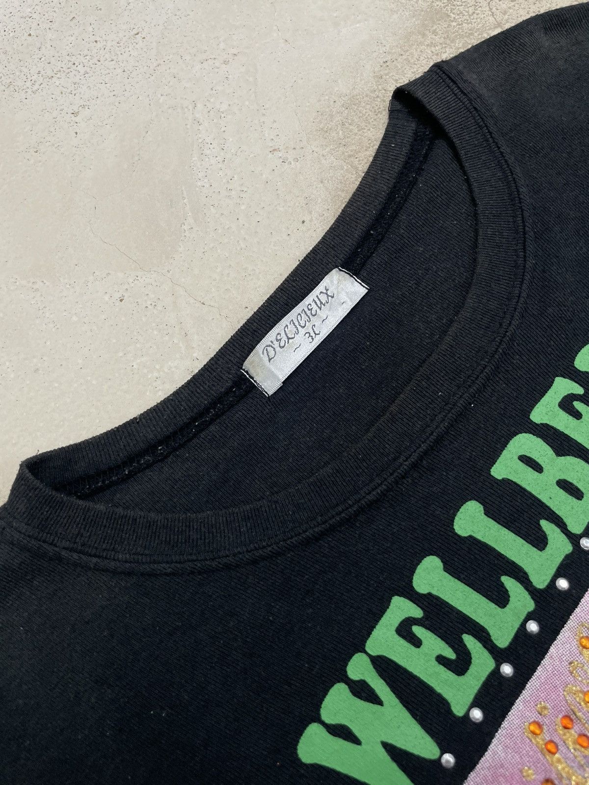 Hysteric Glamour Wellbeing Frank Potrait Girl Y2K Wording Cropped Tee Size US M / EU 48-50 / 2 - 9 Thumbnail