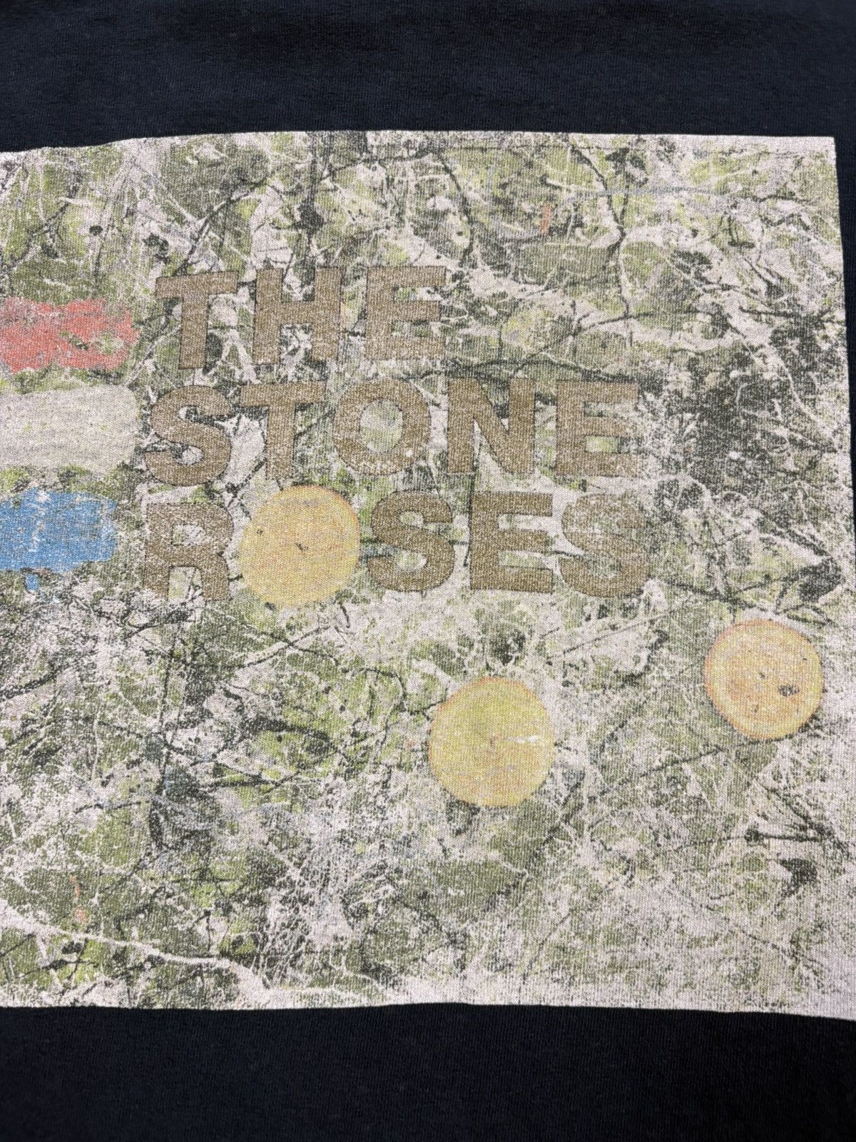 Band Tees Vintage 2000s Y2K Distressed The Stone Roses Band T Shirt L Size US L / EU 52-54 / 3 - 6 Thumbnail