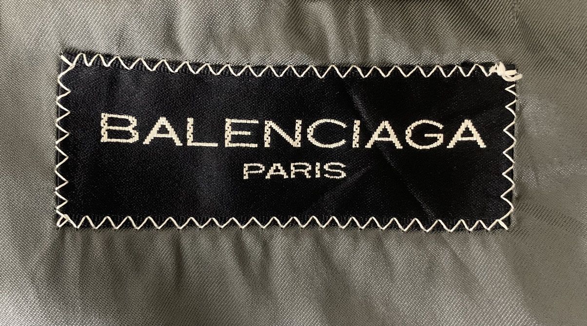 Balenciaga × Designer Balenciaga Paris Designer Luxury Blazer Coat Colour DarkGrey Size US S / EU 44-46 / 1 - 15 Thumbnail