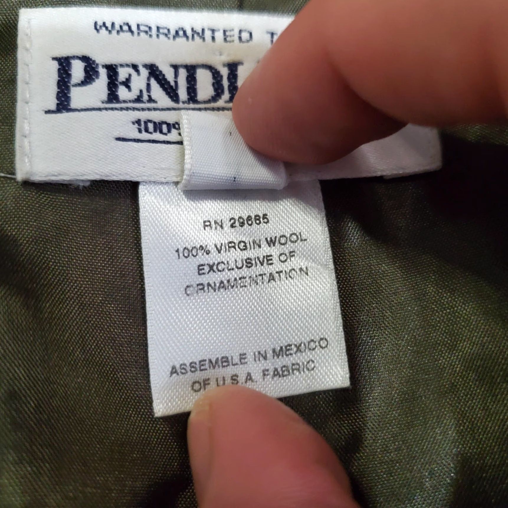 Pendleton Pendleton Blazer Womens Petite 10 Gray Tweed Wool Two-Button Lined Vintage No (adjusted to meet rules) Size L / US 10 / IT 46 - 6 Thumbnail