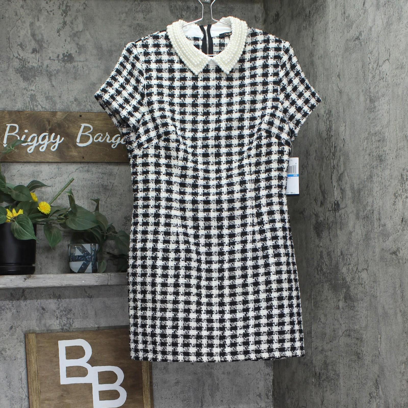 Other Nwt City Studios Juniors Shift Dress Black / Ivory 9/10 Size M / US 6-8 / IT 42-44 - 1 Thumbnail