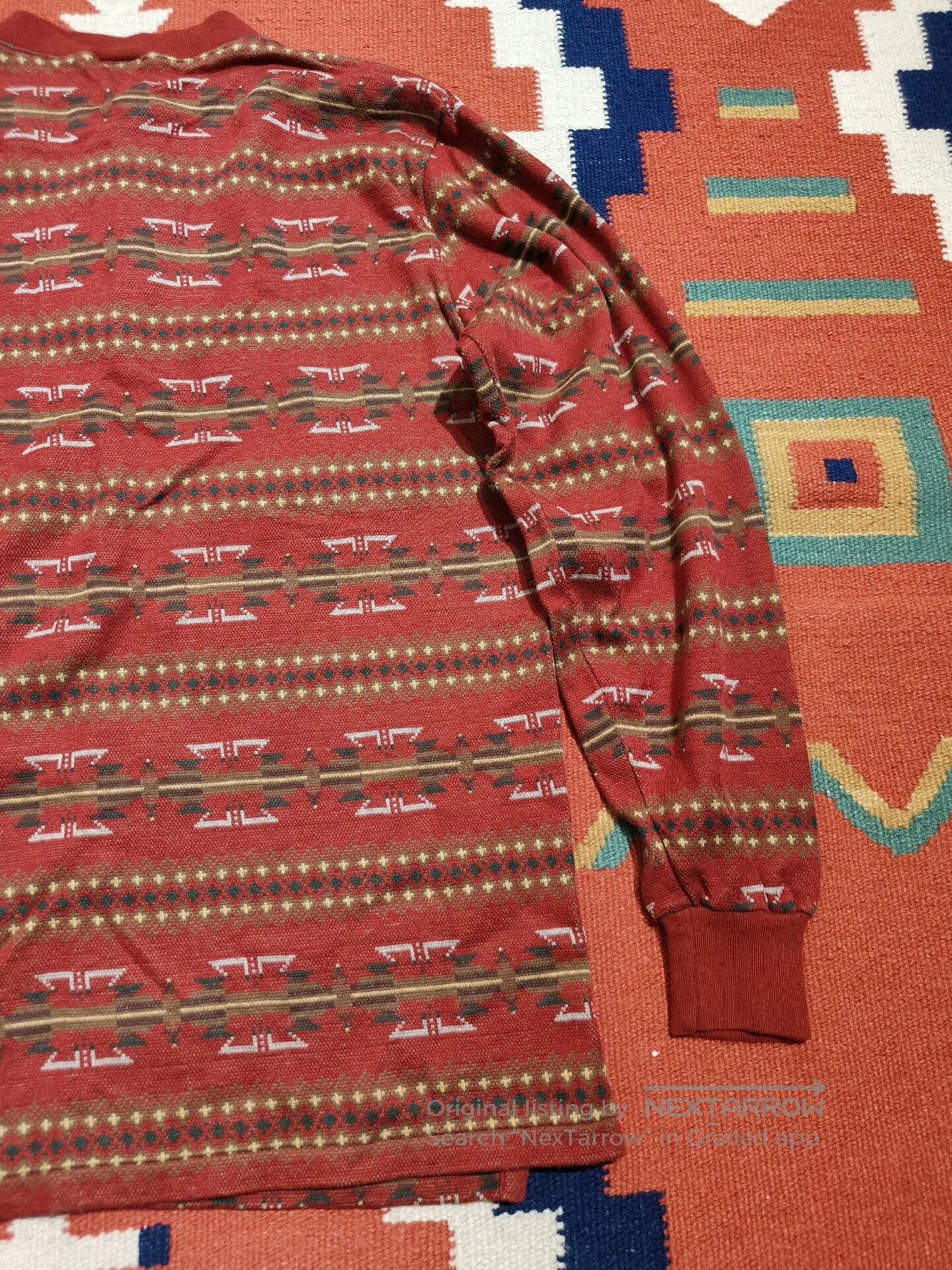 RRL Ralph Lauren Vintage Ralph Lauren RRL Henley Sweater. Size US L / EU 52-54 / 3 - 7 Thumbnail
