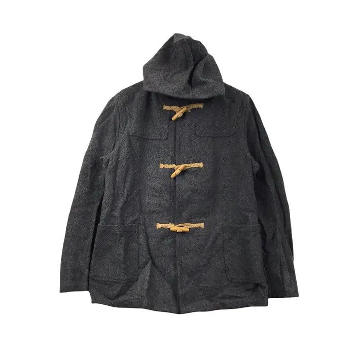 Beams Plus Vtg BEAMS x FIDELITY Gerald & Stewart Duffle Coat Jacket Size US L / EU 52-54 / 3 - 1 Thumbnail