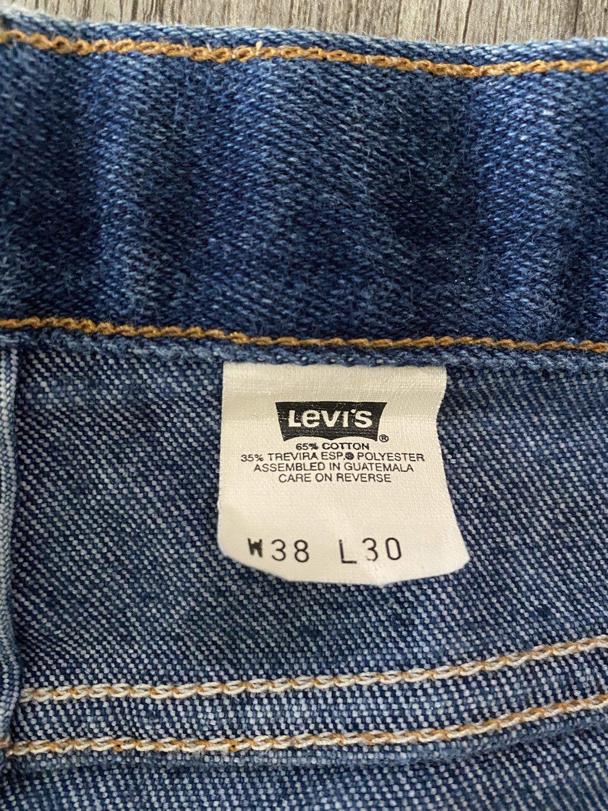 Levi's × Levi's Vintage Clothing × Vintage Vintage Levis Denim Size US 38 / EU 54 - 3 Thumbnail
