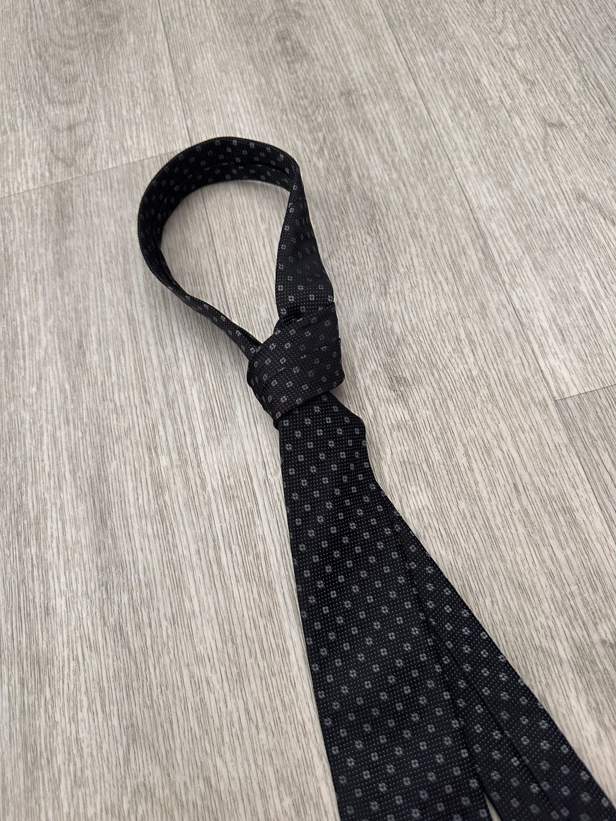 Kiton Kiton Napoli Black Tie Size ONE SIZE - 3 Thumbnail