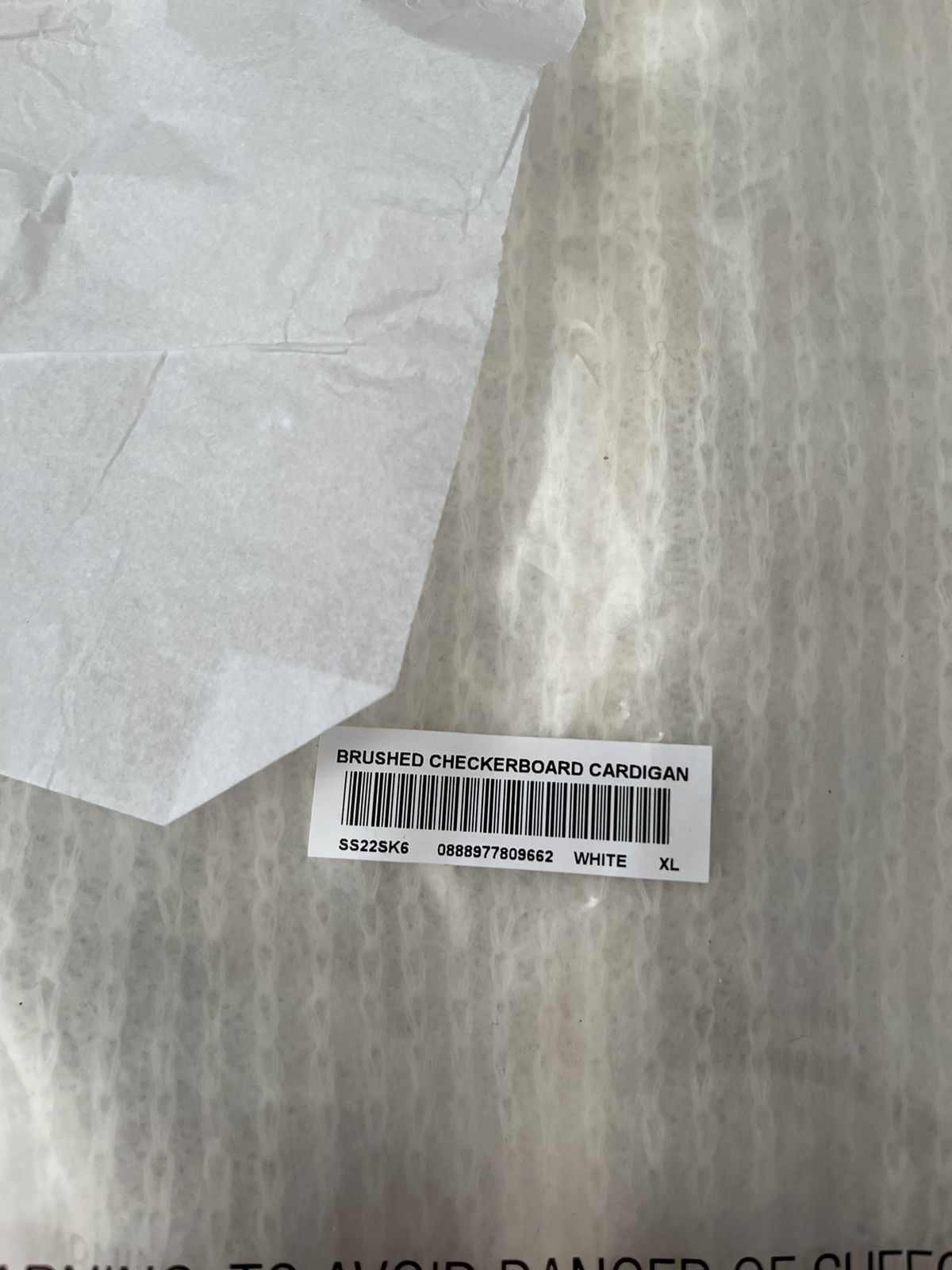 Supreme Supreme Brushed Grid Cardigan Size US XL / EU 56 / 4 - 11 Thumbnail