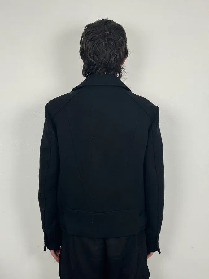 Gucci 2010S Gucci Black Wool Classy Caban Officer Jacket Size 42R - 3 Thumbnail