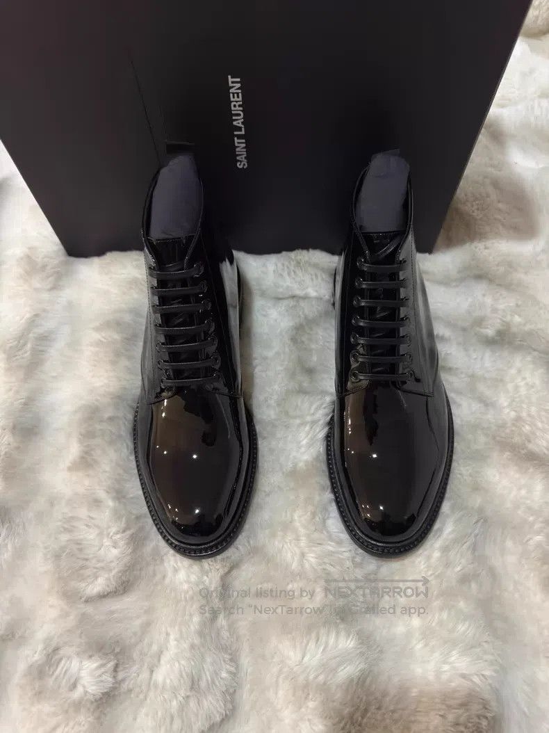 Saint Laurent Paris Saint Laurent Paris Men's Laced Boots Size US 7 / EU 40 - 4 Thumbnail
