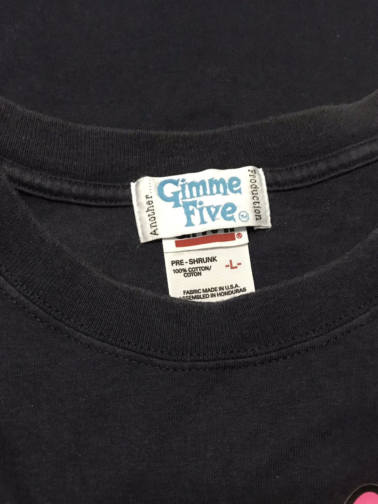 Gimme Five × Vintage RARE Gimme Five Streetwear T Shirt Size US L / EU 52-54 / 3 - 4 Thumbnail