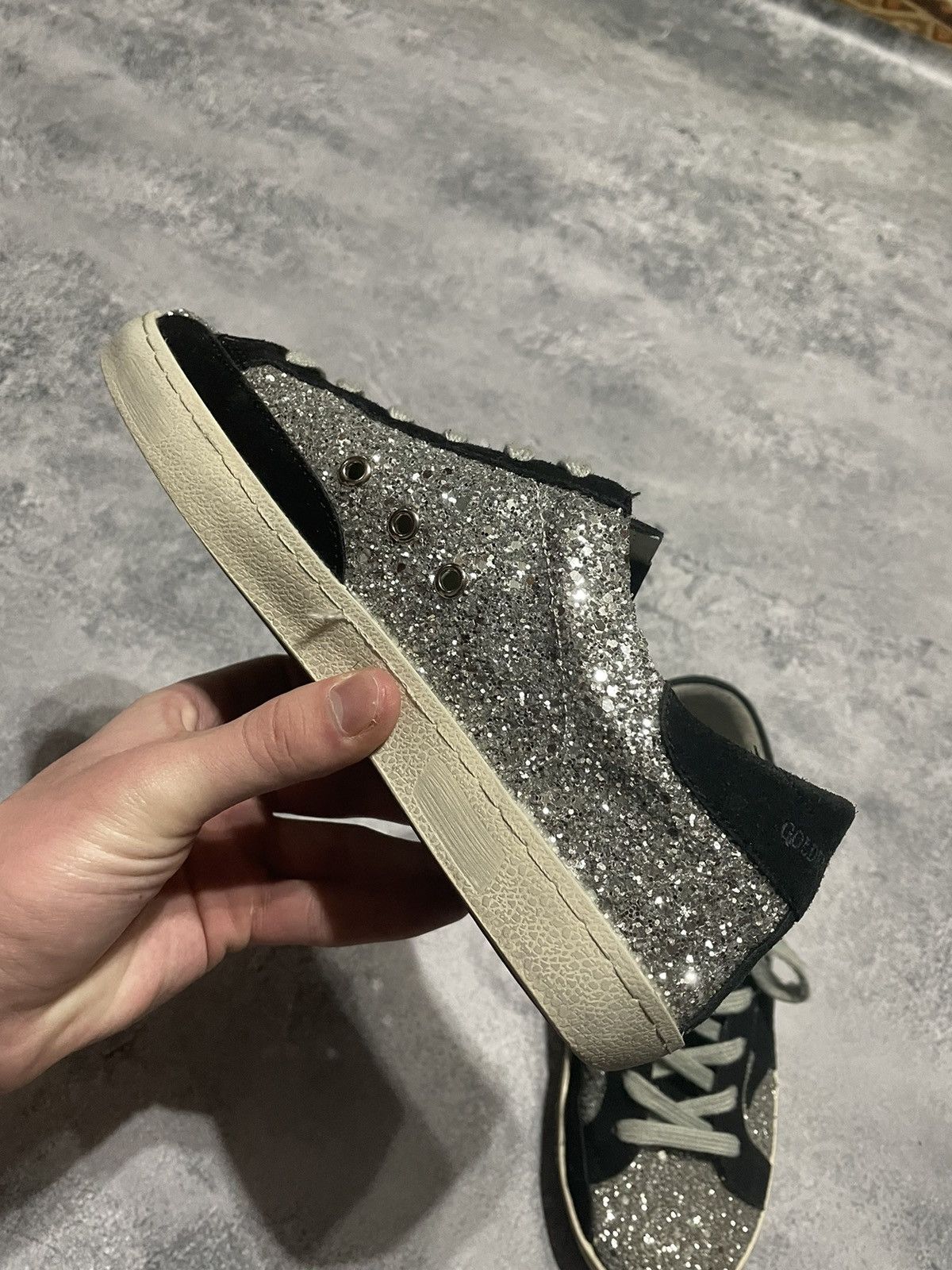 Golden Goose GGBD Golden goose superstar low top snikers Size US 9 / IT 39 - 3 Thumbnail