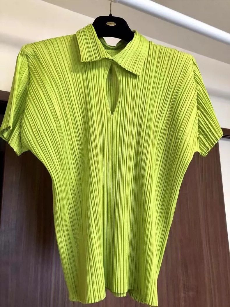 Issey Miyake issey miyake Short-sleeved shirt with a collar 2505-Nextarr Size M / US 6-8 / IT 42-44 - 4 Thumbnail