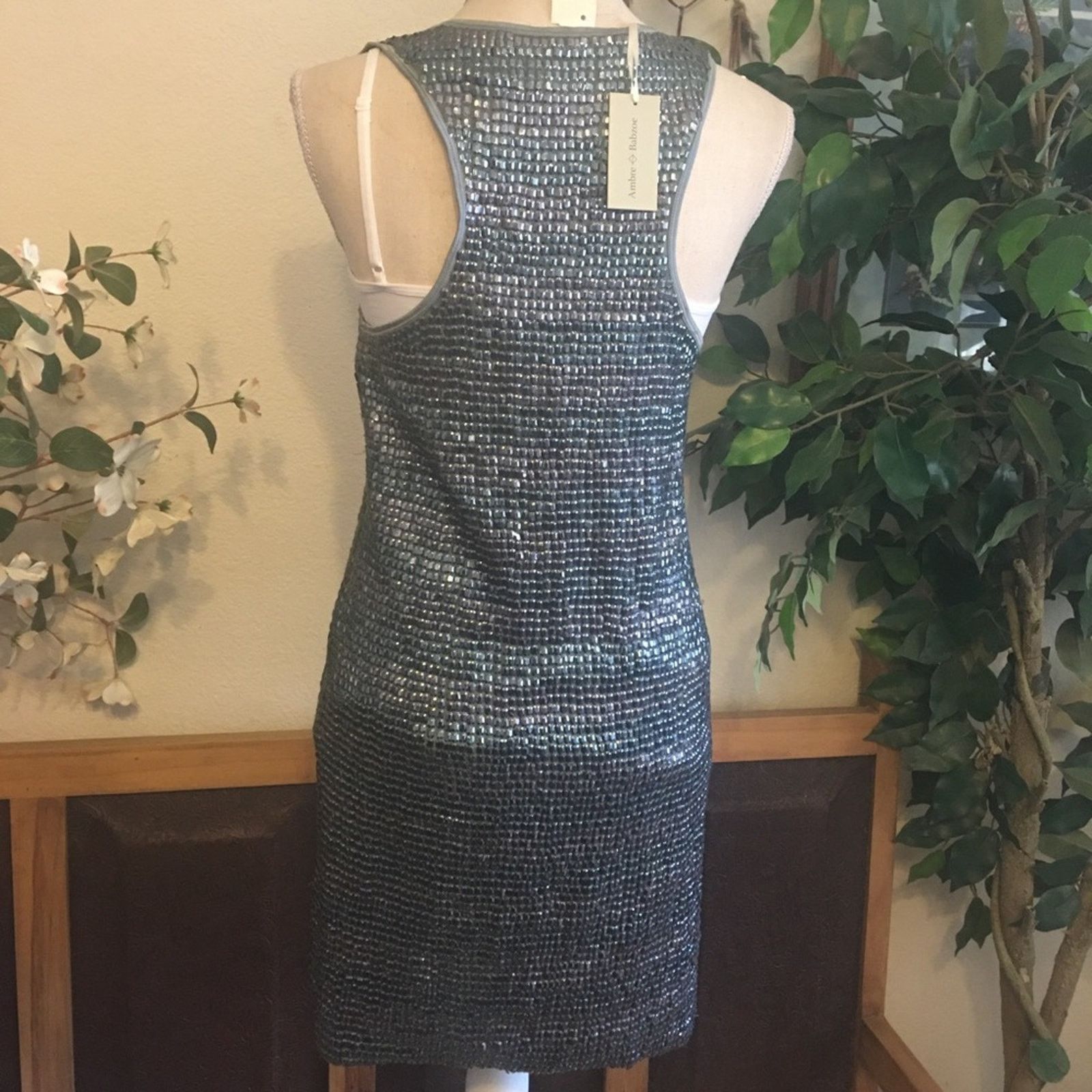 Other Ambre Babzoe smoky ombré sequin tank dress NWT Size XS / US 0-2 / IT 36-38 - 6 Thumbnail