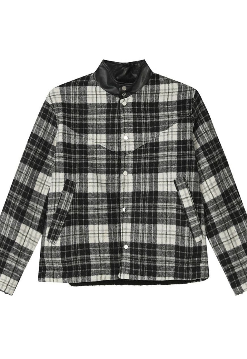 Other Men’s plaid faux lamb wool coat Size US M / EU 48-50 / 2 - 5 Thumbnail