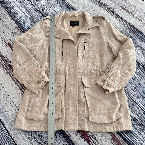 Banana Republic Banana Republic French Utility Field Textured Jacket Oyster Size S / US 4 / IT 40 - 10 Thumbnail
