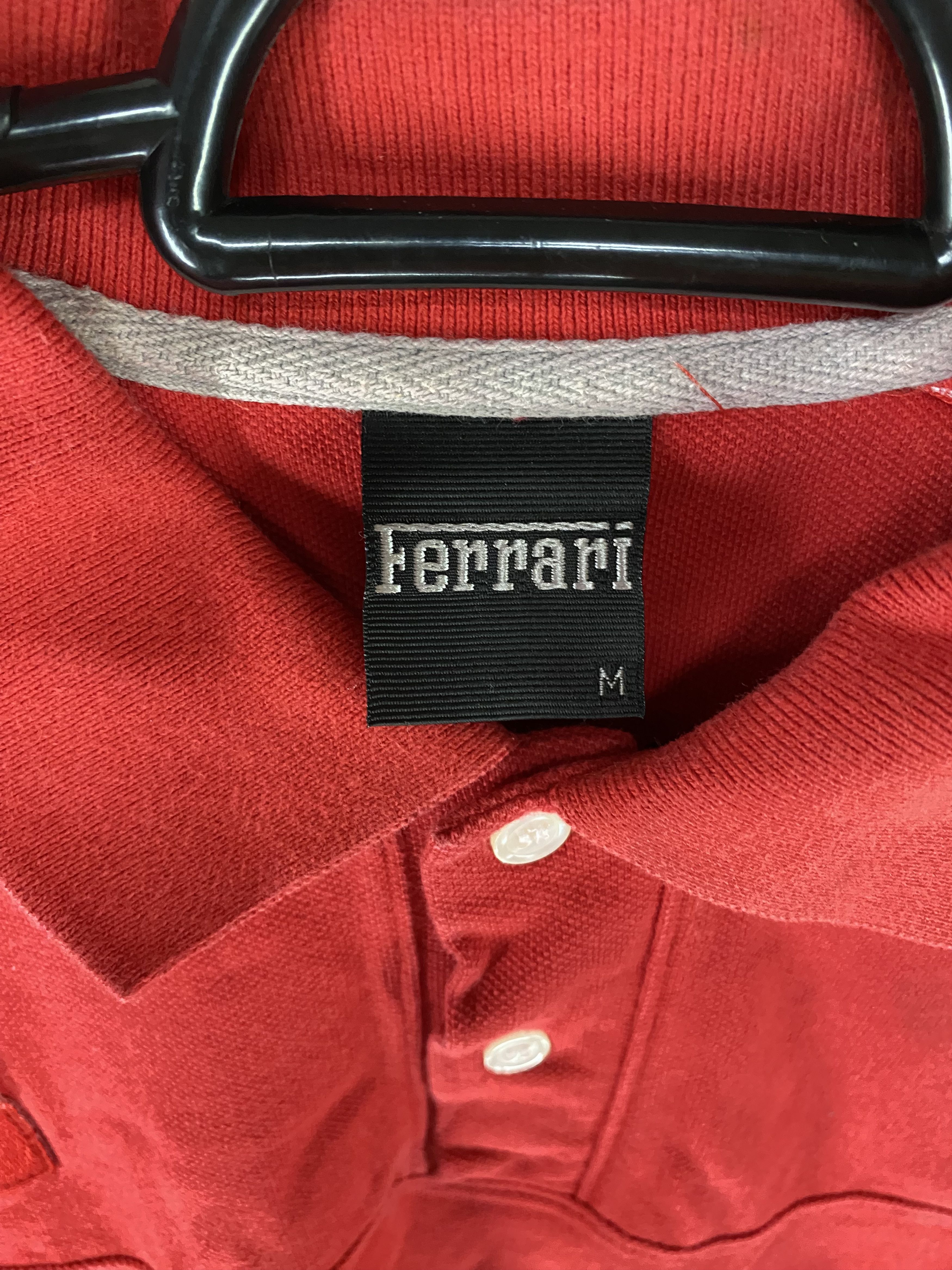 Vintage 90s Ferrari magneti marelli formula 1 polo Size US M / EU 48-50 / 2 - 9 Thumbnail