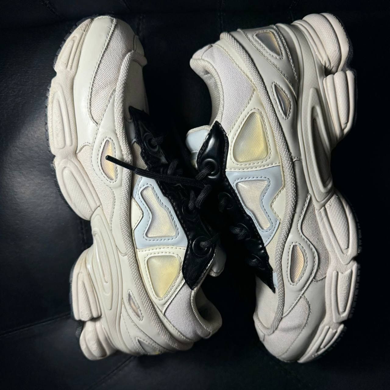Adidas × Raf Simons 7,5us Adidas Raf Simons ozweego Cream White Size US 7.5 / EU 40-41 - 7 Thumbnail