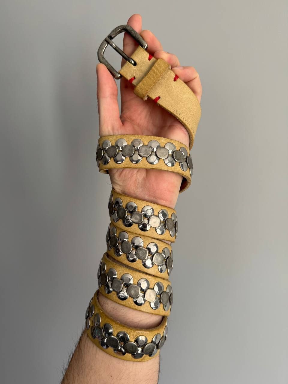 Vintage Marc O'Polo Leather Western Studded Belt