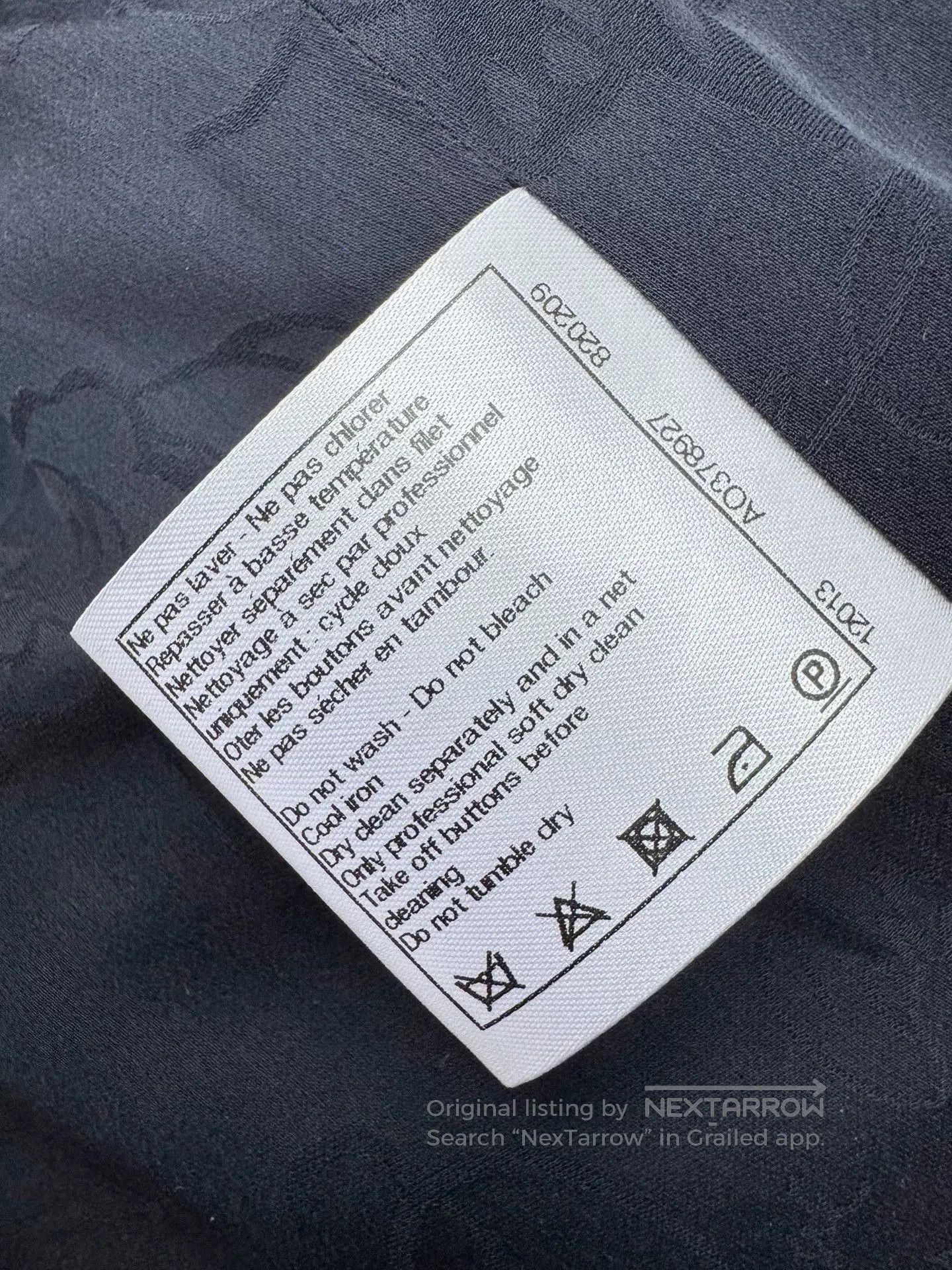 Chanel Chanel Blue Woven Double-Breasted Jacket. Size US M / EU 48-50 / 2 - 6 Thumbnail