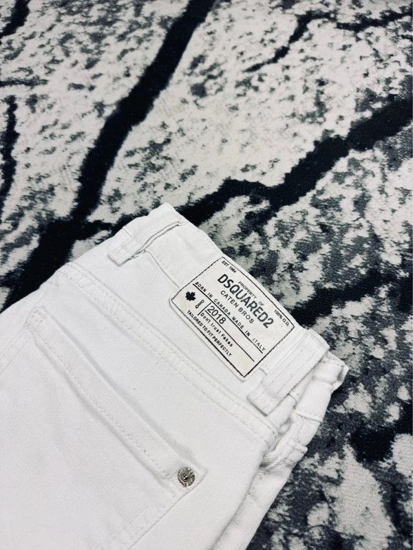 Dsquared2 Dsquared2 jeans pants white 42 italy Size US 38 / EU 54 - 4 Thumbnail