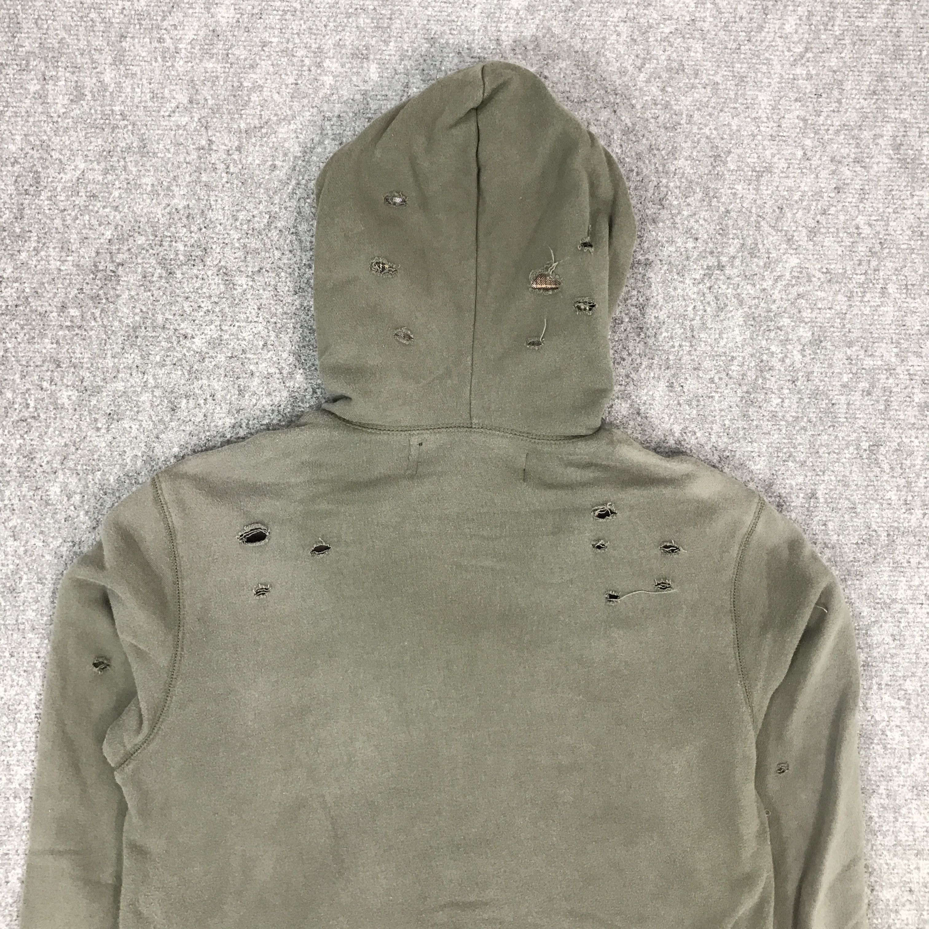 If Six Was Nine × Japanese Brand × KMRii JAPAN BREATHMINT DISTRESSED SHOOT DESIGN HOODIES JACKET Size US M / EU 48-50 / 2 - 4 Thumbnail