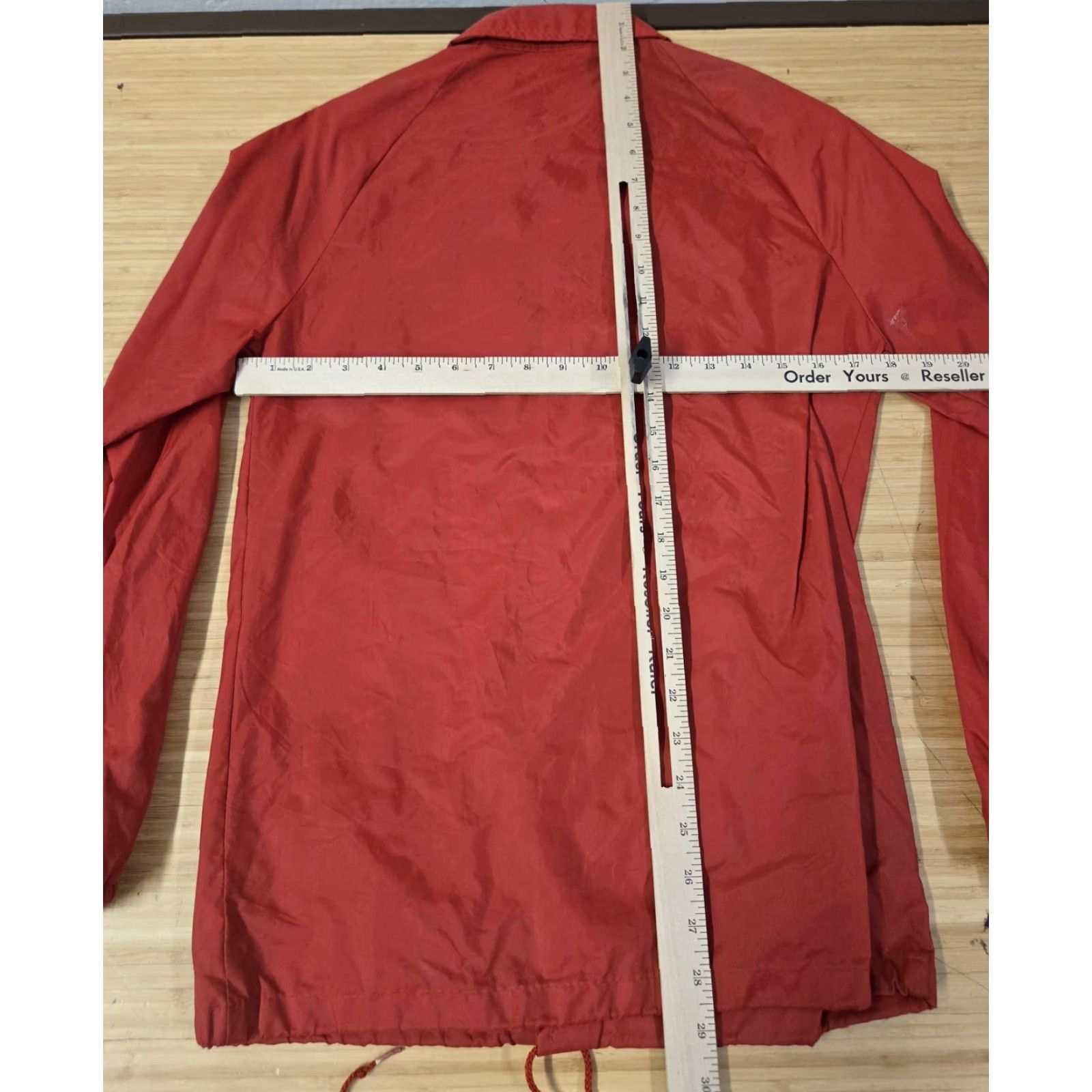 Champion VINTAGE Champion Nylon Windbreaker Jacket Mens XS Red TGI Fridays 80s USA Logo Size US XS / EU 42 / 0 - 7 Thumbnail