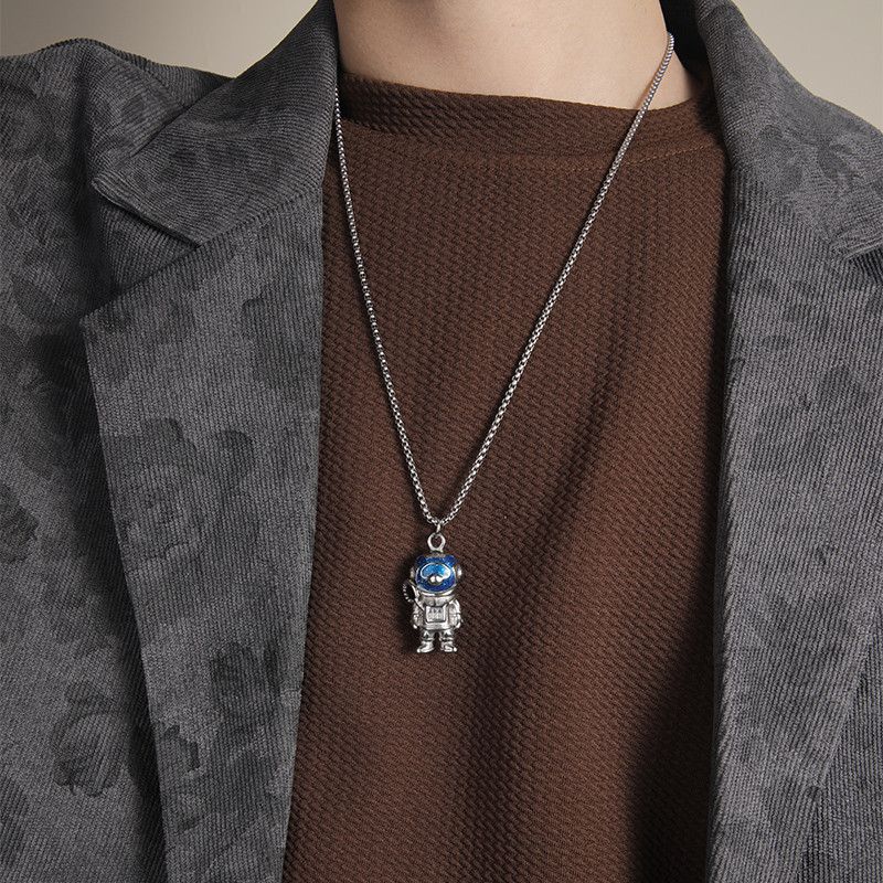 Other Astronaut Cat Rare STEAL! Y2K Chains Necklace Chain Size ONE SIZE - 3 Thumbnail