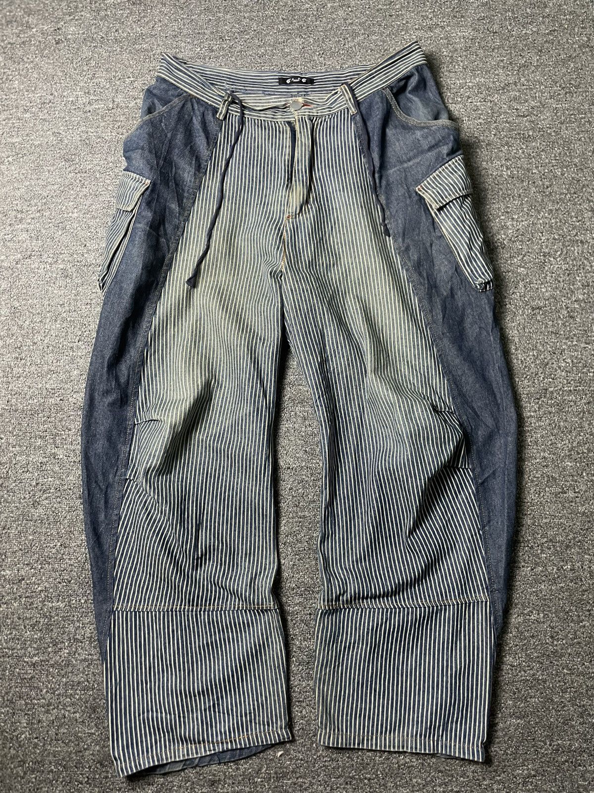 Japanese Brand × Vintage Hysteric Glamour x AMINA Baggy Loose Jeans (90) Size US 34 / EU 50 - 1 Thumbnail
