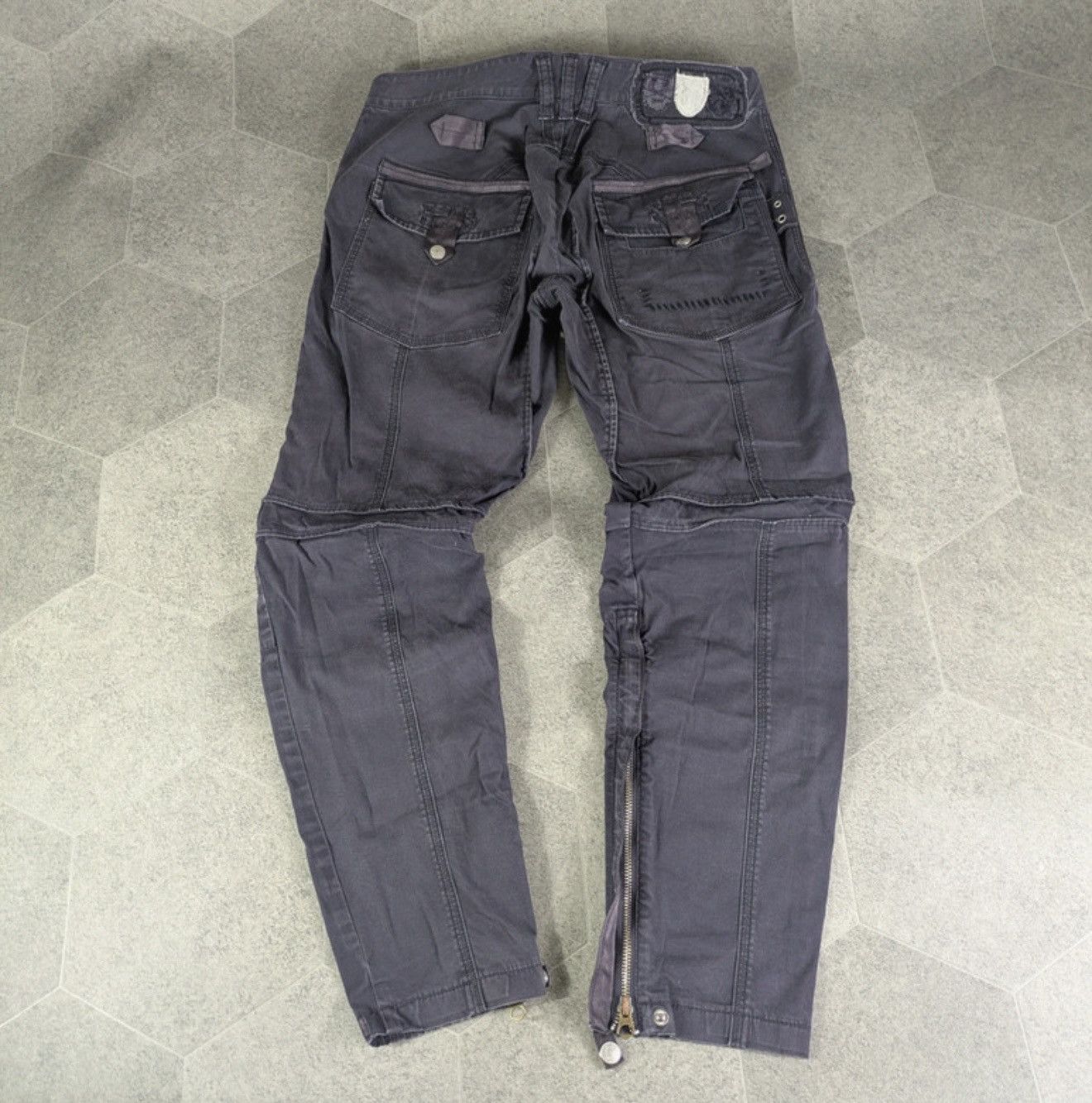 Marithe + Francois Girbaud Marithé + François Girbaud Y2K jeans - purple - 2000s retro Size US 30 / EU 46 - 2 Thumbnail