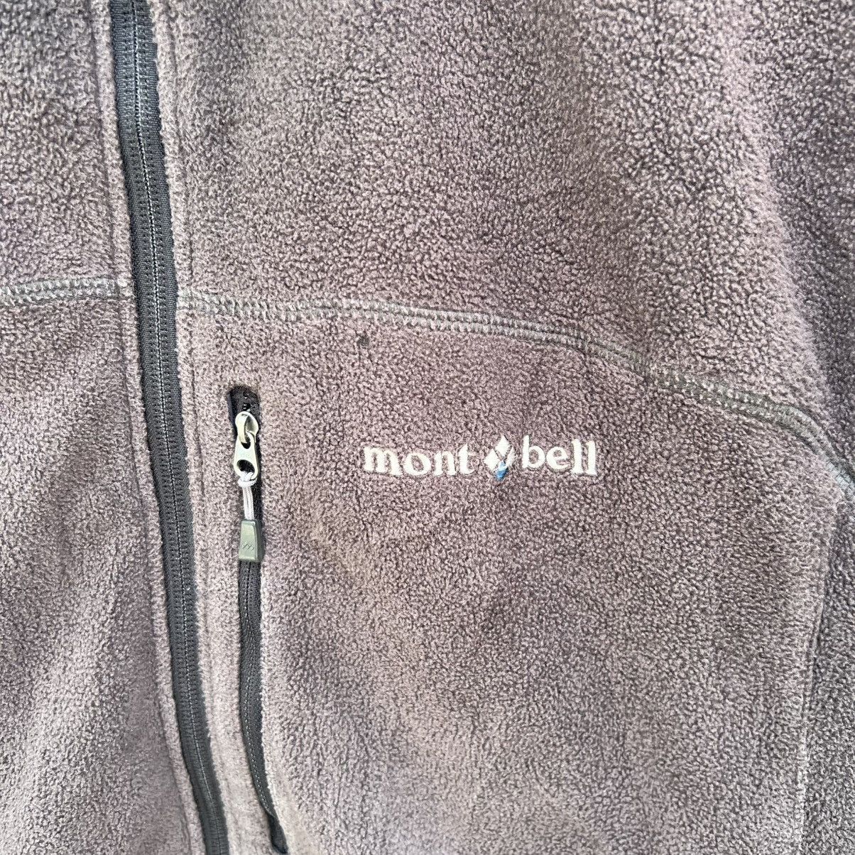 Montbell “MONTBELL” FADED BLACK ZIP UP FLEECE JACKET Size US XL / EU 56 / 4 - 6 Thumbnail