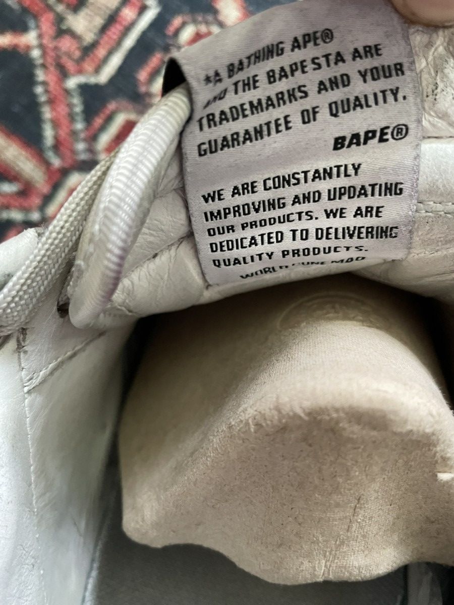 Bape Patent Leather Bapesta Size US 11 / EU 44 - 8 Thumbnail