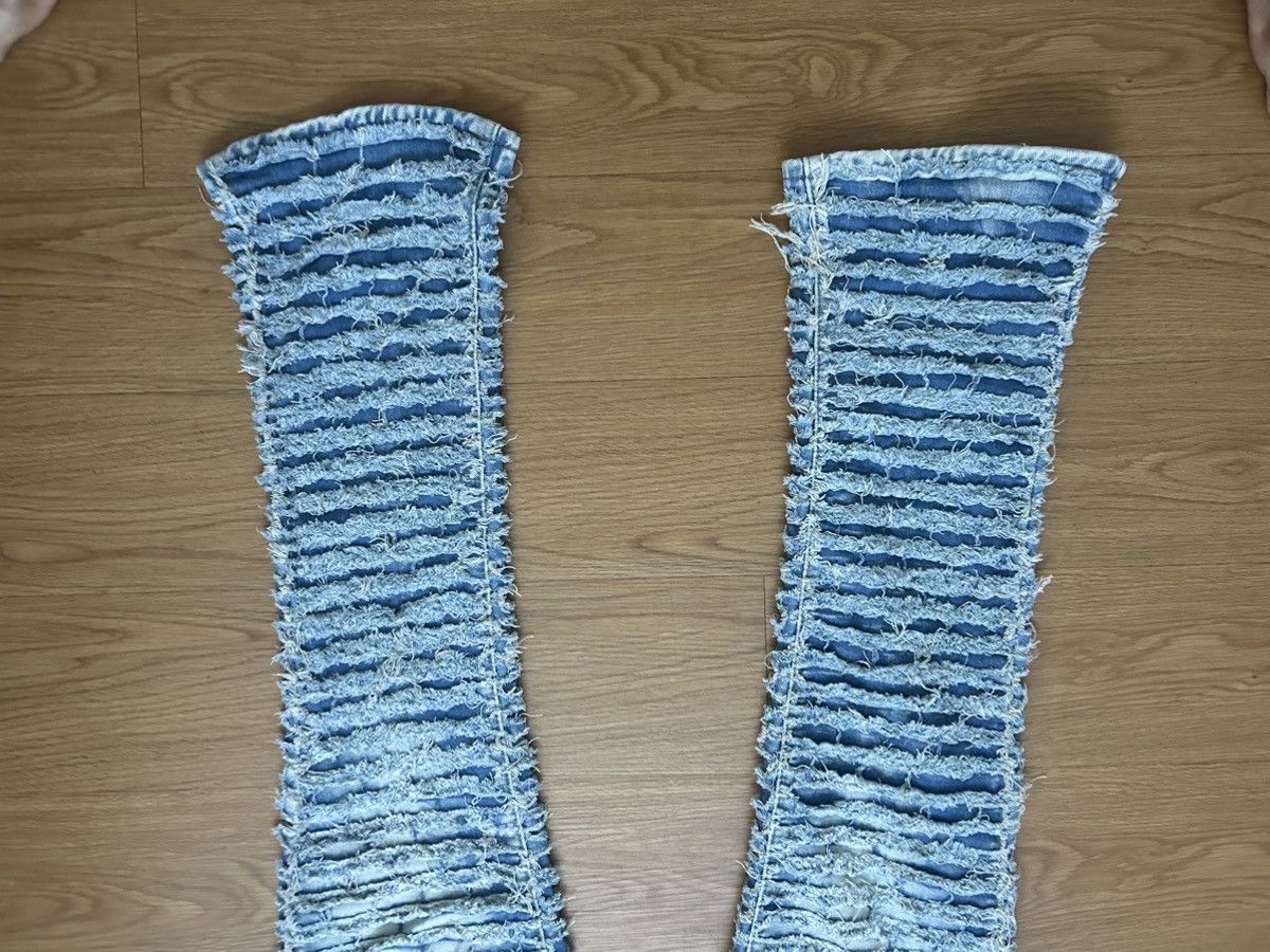 Other Fuzzy denim jeans Size US 36 / EU 52 - 2 Thumbnail