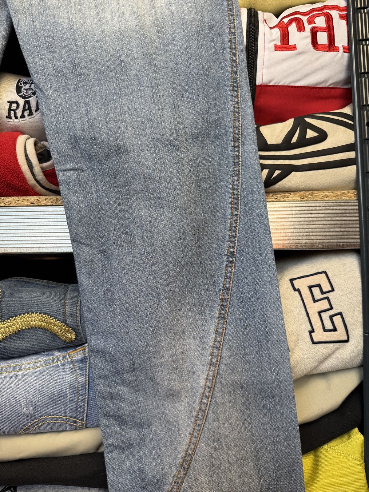 Dolce & Gabbana Crazy Y2K Vintage 90s Dolce&Gabanna Denim Jeans Size US 30 / EU 46 - 17 Thumbnail