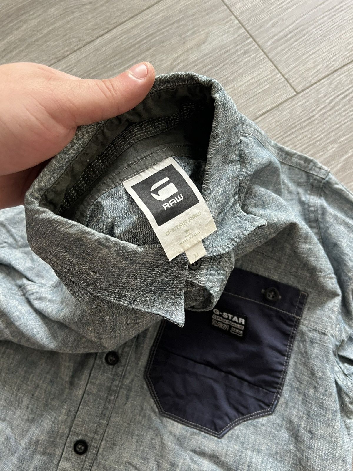 G-Star Vintage G Star Raw Shirt Size M Size US M / EU 48-50 / 2 - 7 Thumbnail