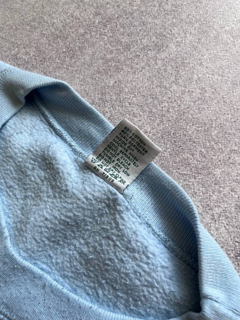 Vintage Vintage North Carolina Boxy Baby Blue Sweatshirt Y2K XL Size US XL / EU 56 / 4 - 5 Thumbnail