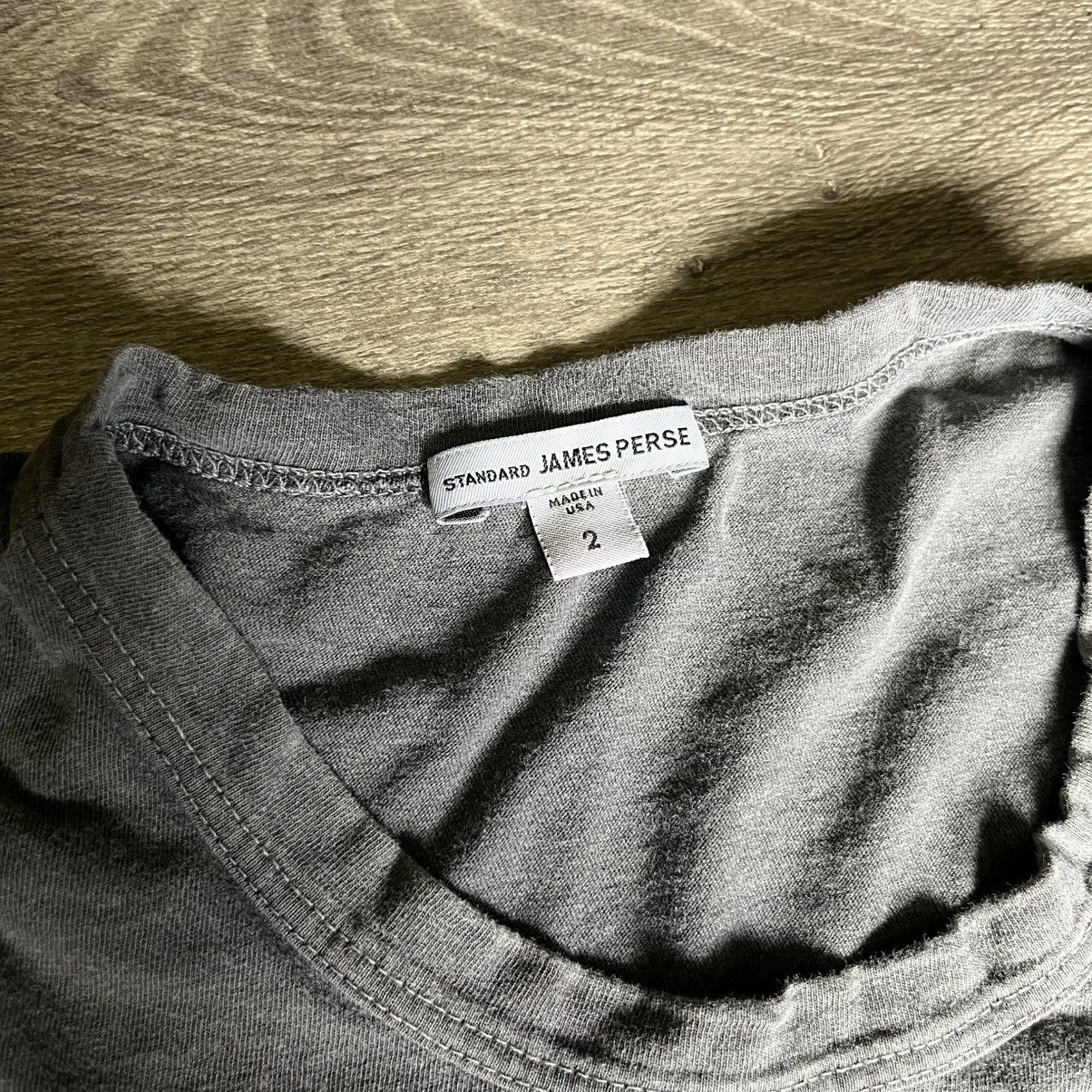 James Perse James Perse Standard Washed Charcoal Graphic Logo T Shirt Size US M / EU 48-50 / 2 - 4 Thumbnail