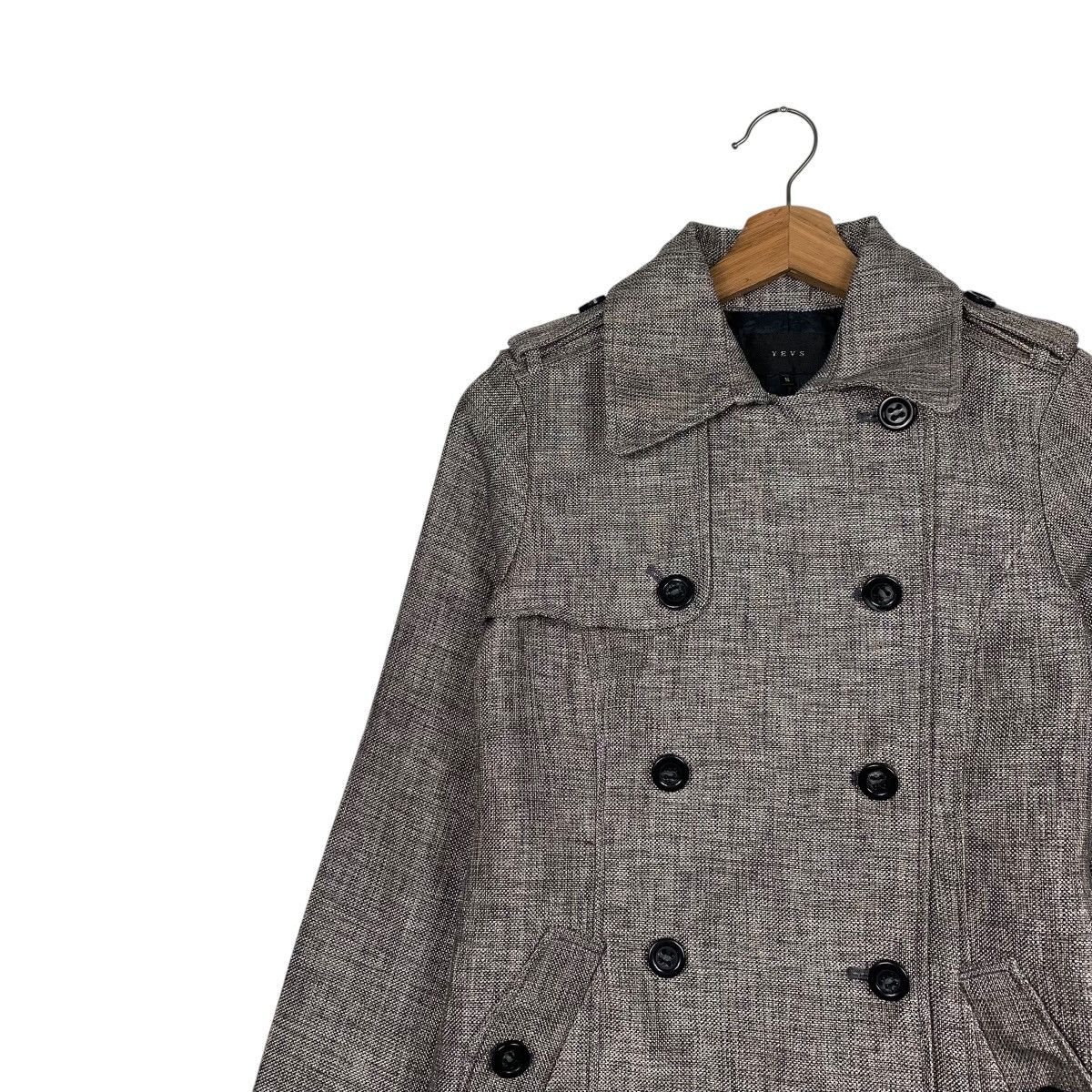 Japanese Brand Japanese Brand Yves Double Breasted Trenchcoat Size M / US 6-8 / IT 42-44 - 7 Thumbnail