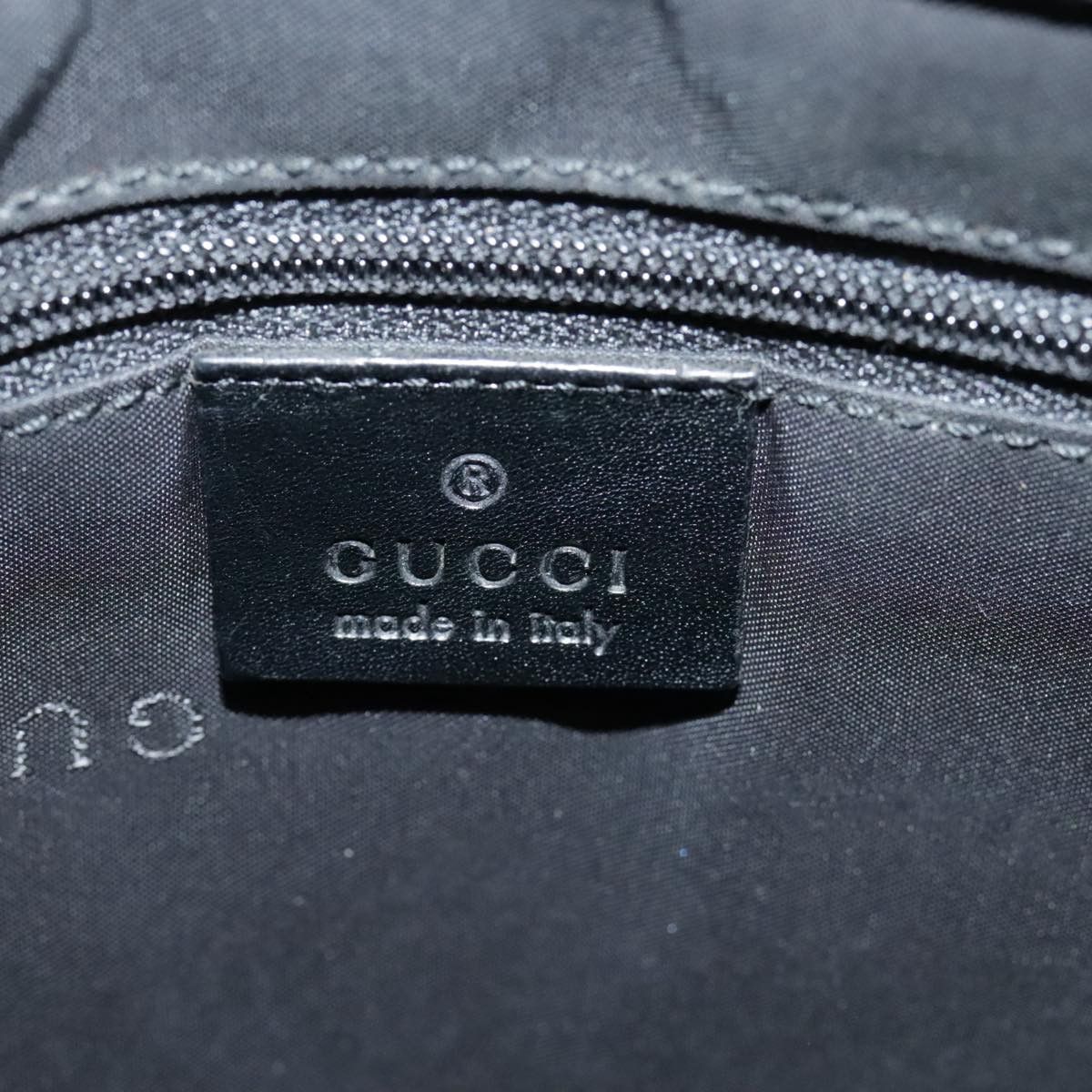 Gucci GUCCI Bamboo Hand Bag Nylon Black 002 002 Size ONE SIZE - 15 Thumbnail