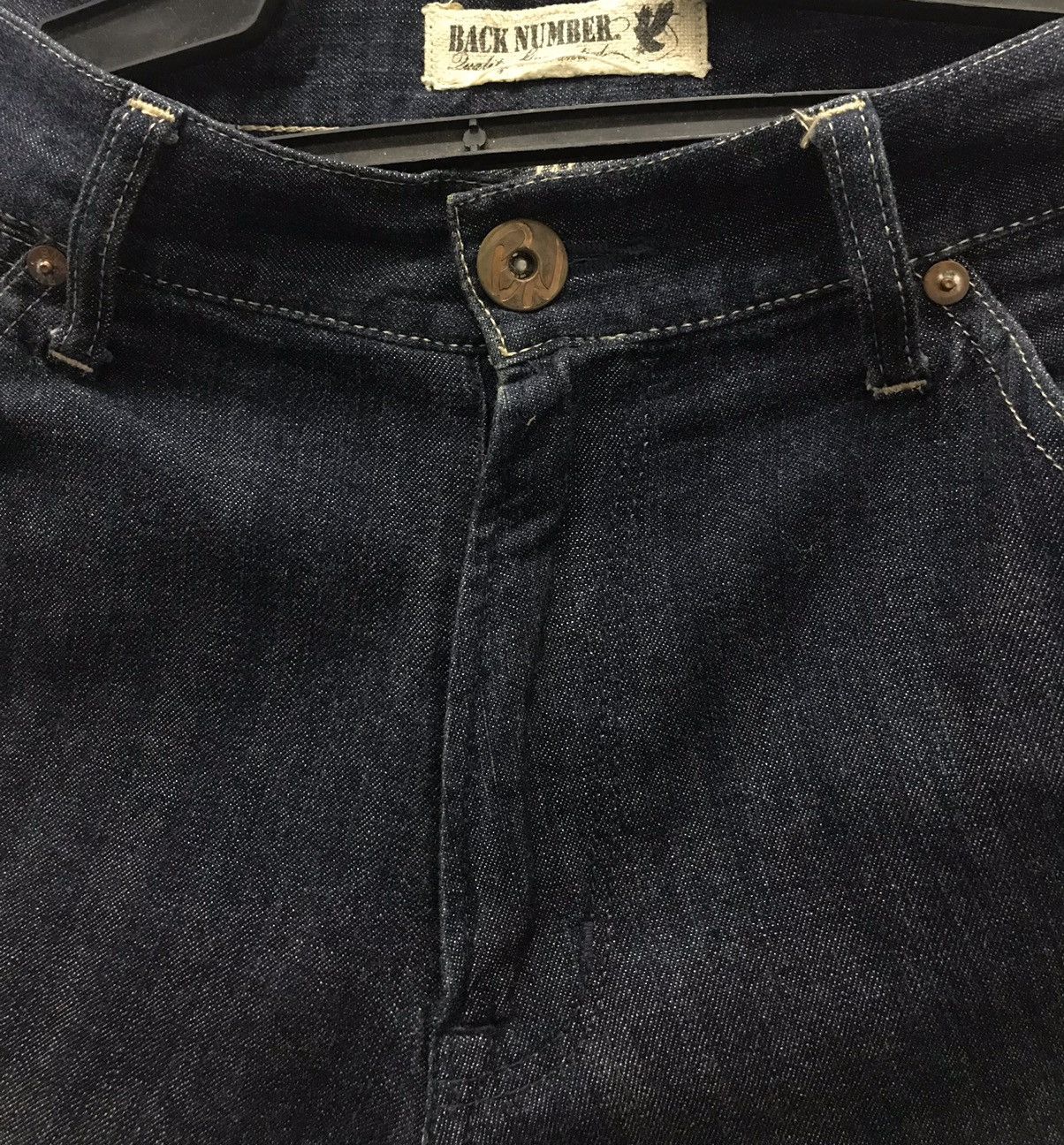 Japanese Brand × Vintage Vintage Back Number Quality Guaranteed Denim Pants Size US 31 - 16 Thumbnail
