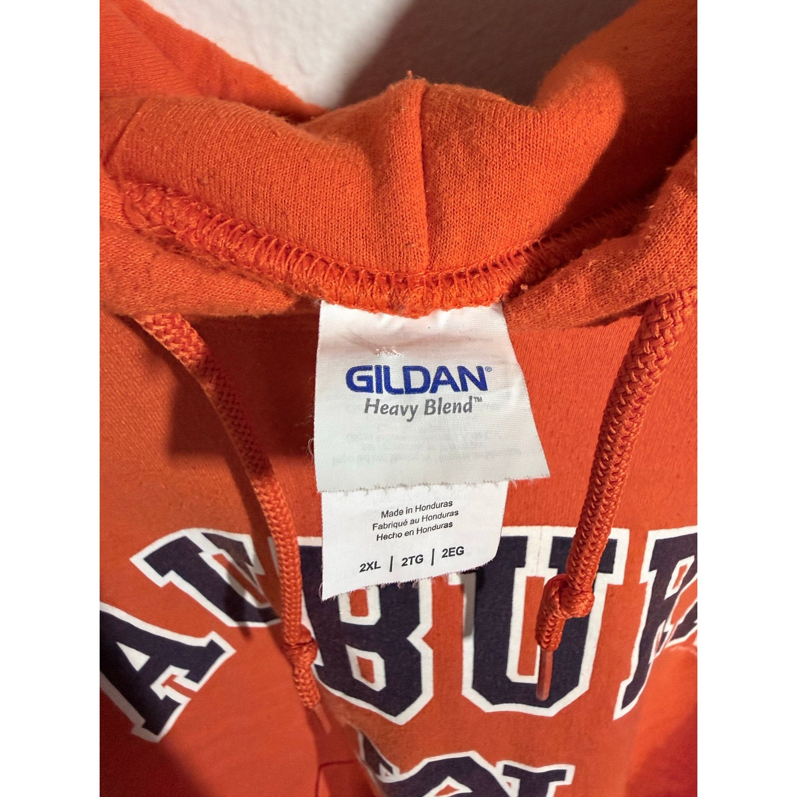 Gildan 2X auburn hoodie gildan tag Size US XXL / EU 58 / 5 - 2 Thumbnail