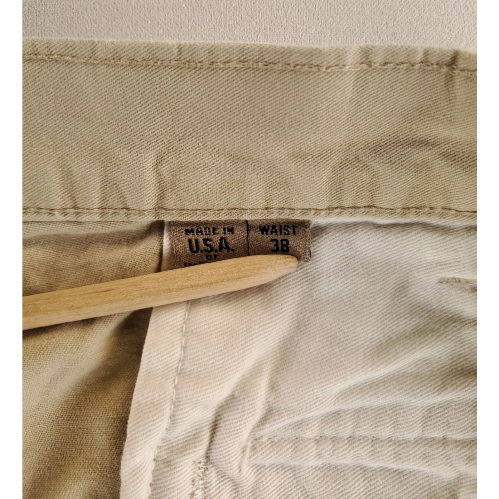 Bills Khakis Bills Khakis Parker Pant Tan Mens 38 Khakis Beige 38x27 Inseam 27 Mens Trousers Cuffed Size US 38 / EU 54 - 5 Thumbnail