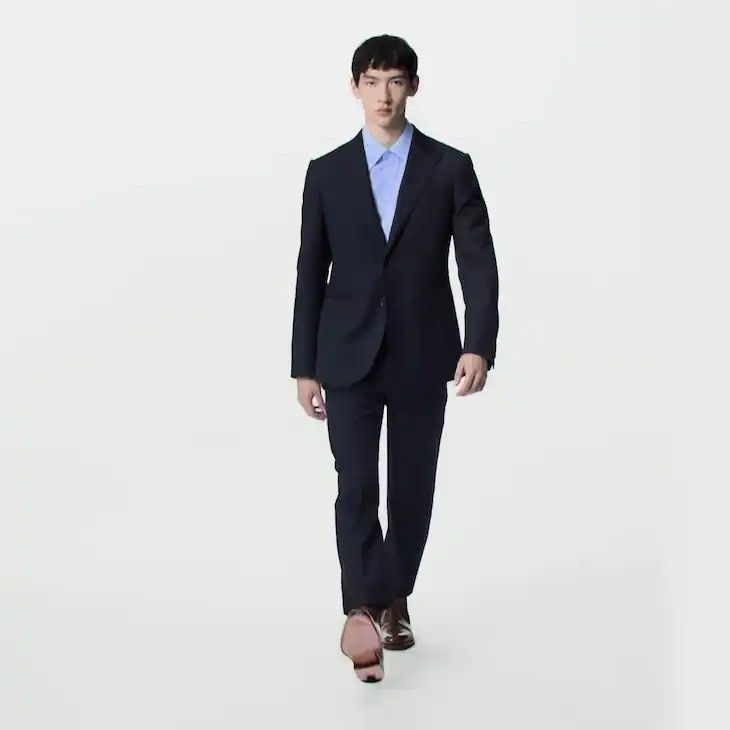 Louis Vuitton Single-Breasted Wool Pont Neuf Jacket - 48 S Size 48S - 2 Thumbnail