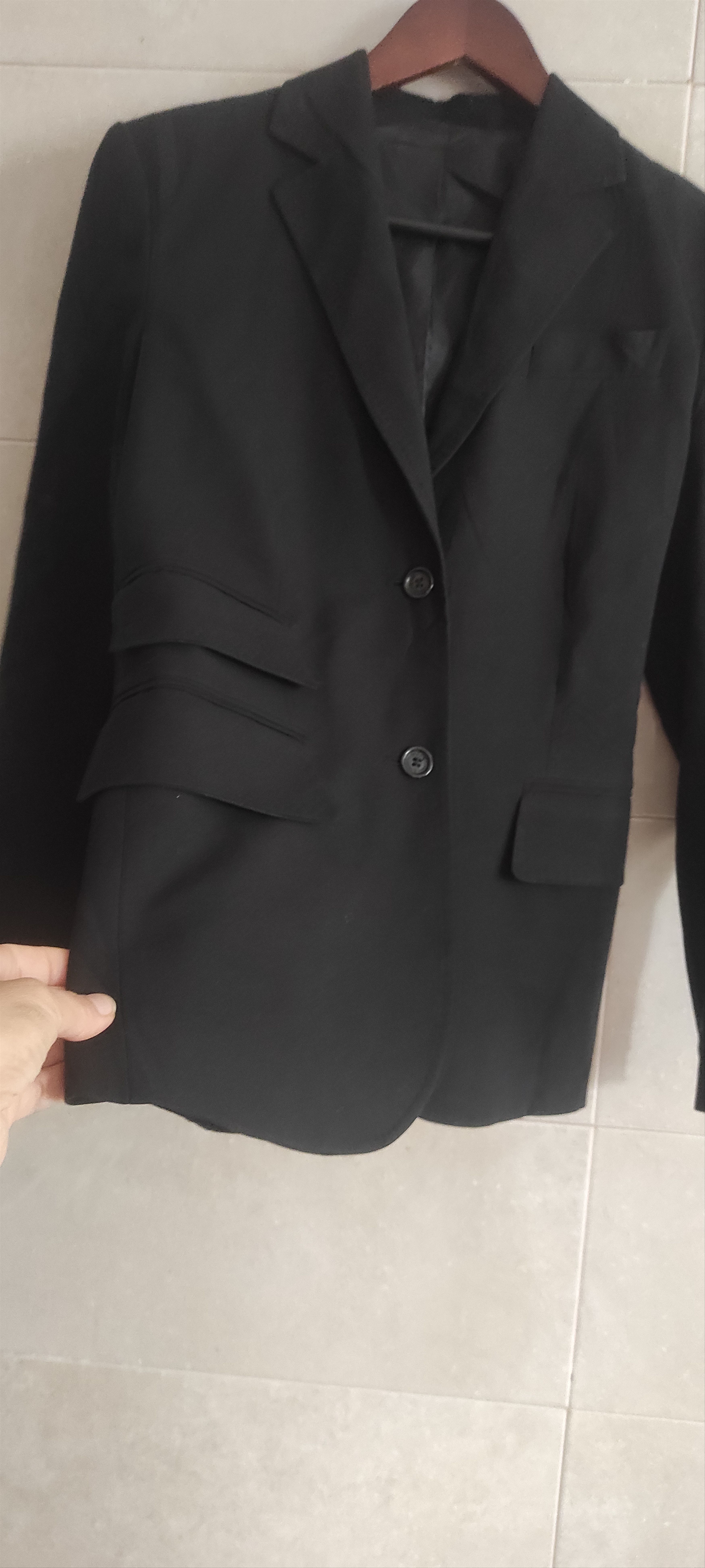 Dolce & Gabbana Dolce & gabbana black jacket Front Button Blazer Sz S/M Size S / US 4 / IT 40 - 14 Thumbnail