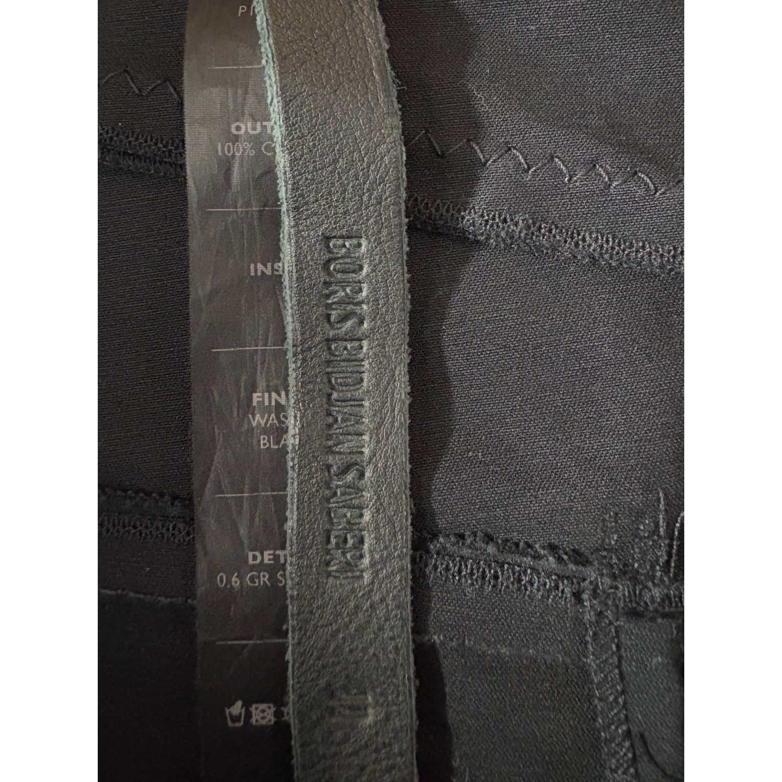 Boris Bidjan Saberi Boris Bidjan Saberi Denim Pants sz XL color navy P14-F1904 h Size US 40 / EU 56 - 7 Thumbnail