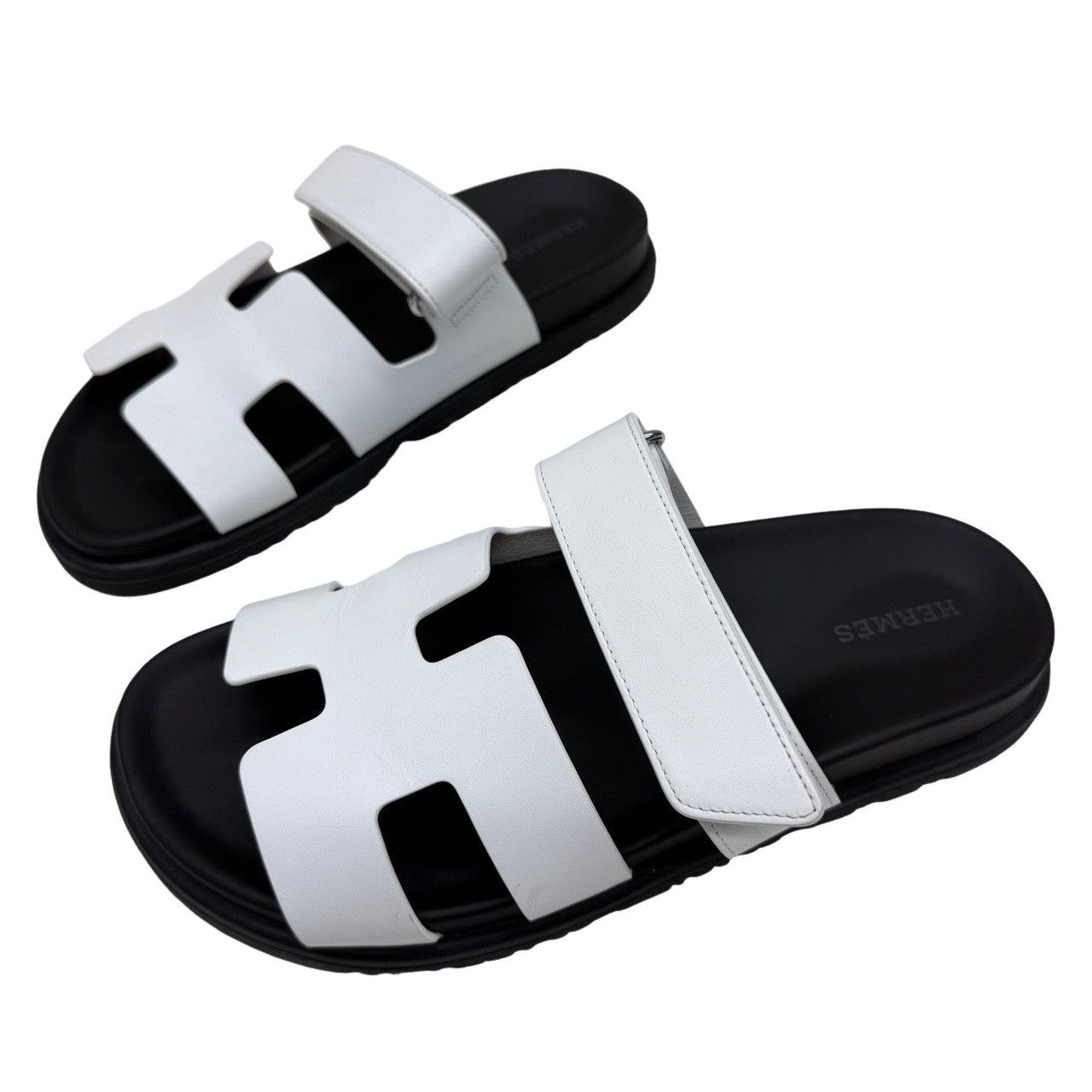 Hermes Hermès Chypre Sandals Size 37.5 Size US 7.5 / IT 37.5 - 1 Thumbnail