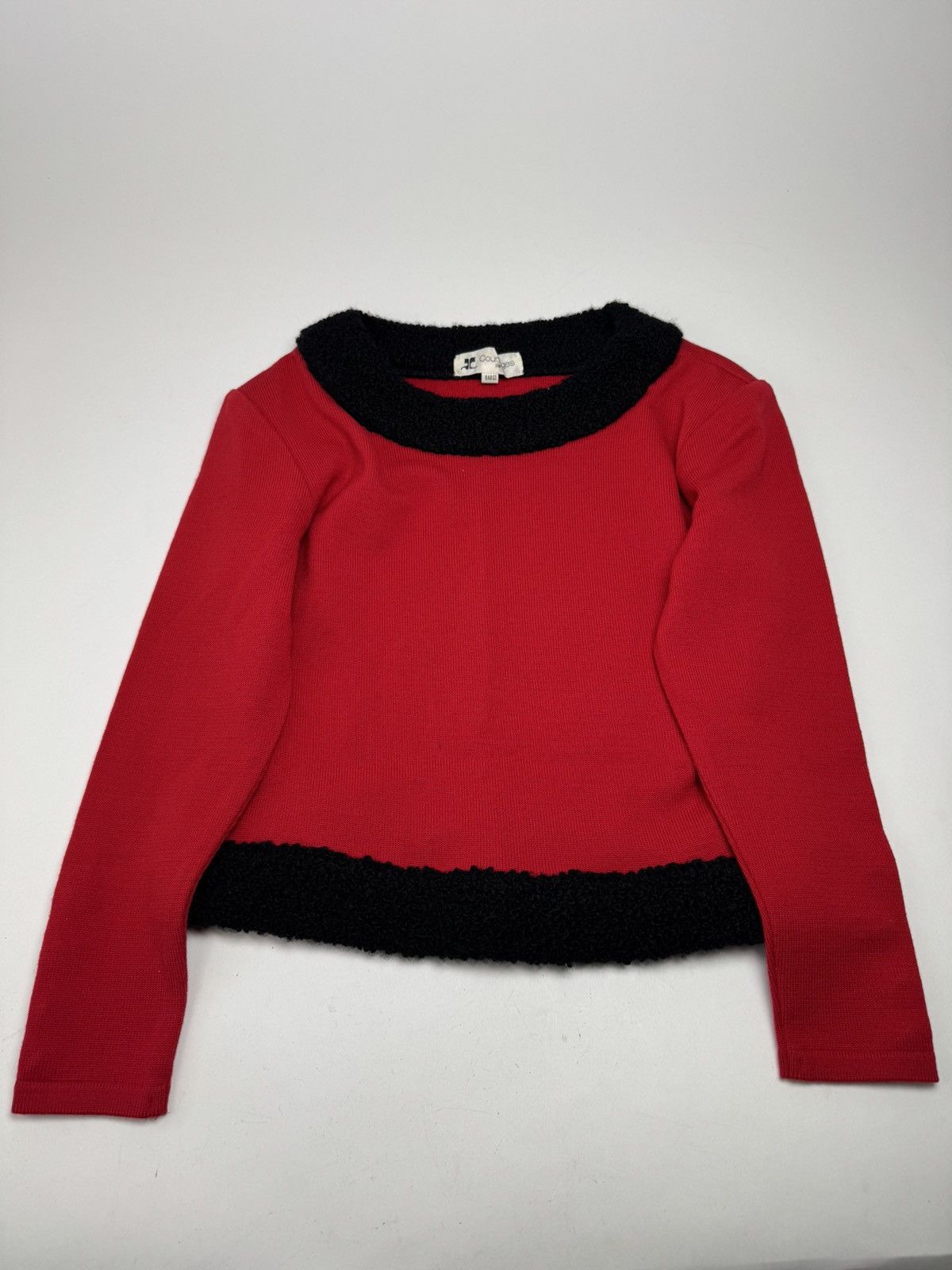 Courreges Vintage Courreges Sweather Red Size M / US 6-8 / IT 42-44 - 16 Thumbnail